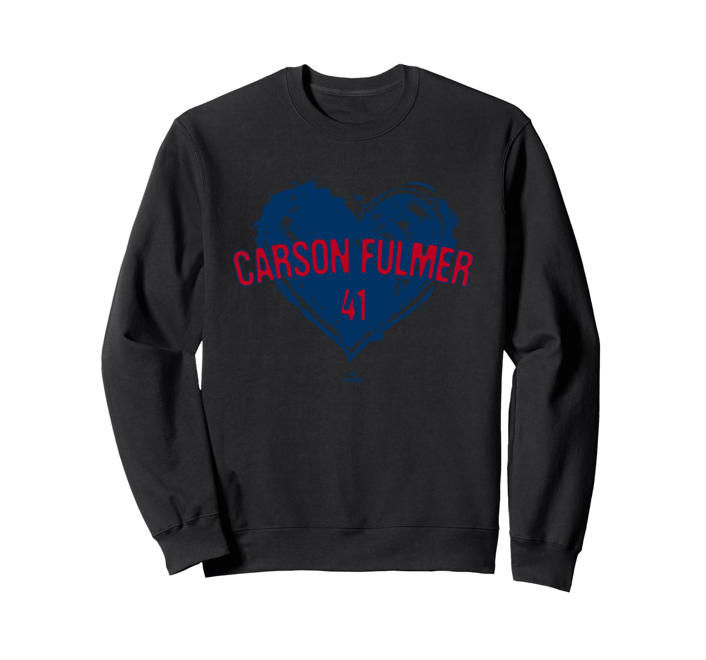 Distressed Heart Carson Fulmer Sweatshirt - Casual Everyday Wear Unisex - T-Shirt, Sweatshirt, Hoodie