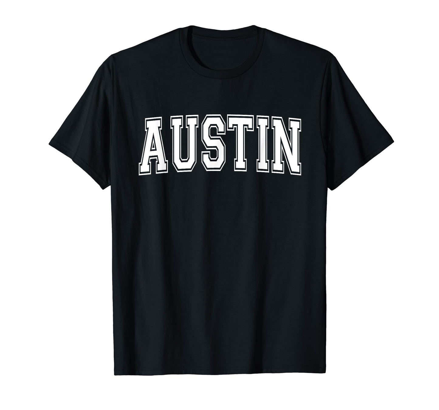 Austin Tx Texas Usa Sports Varsity T-Shirt - Unique Graphic for Adults - T-Shirt, Sweatshirt, Hoodie