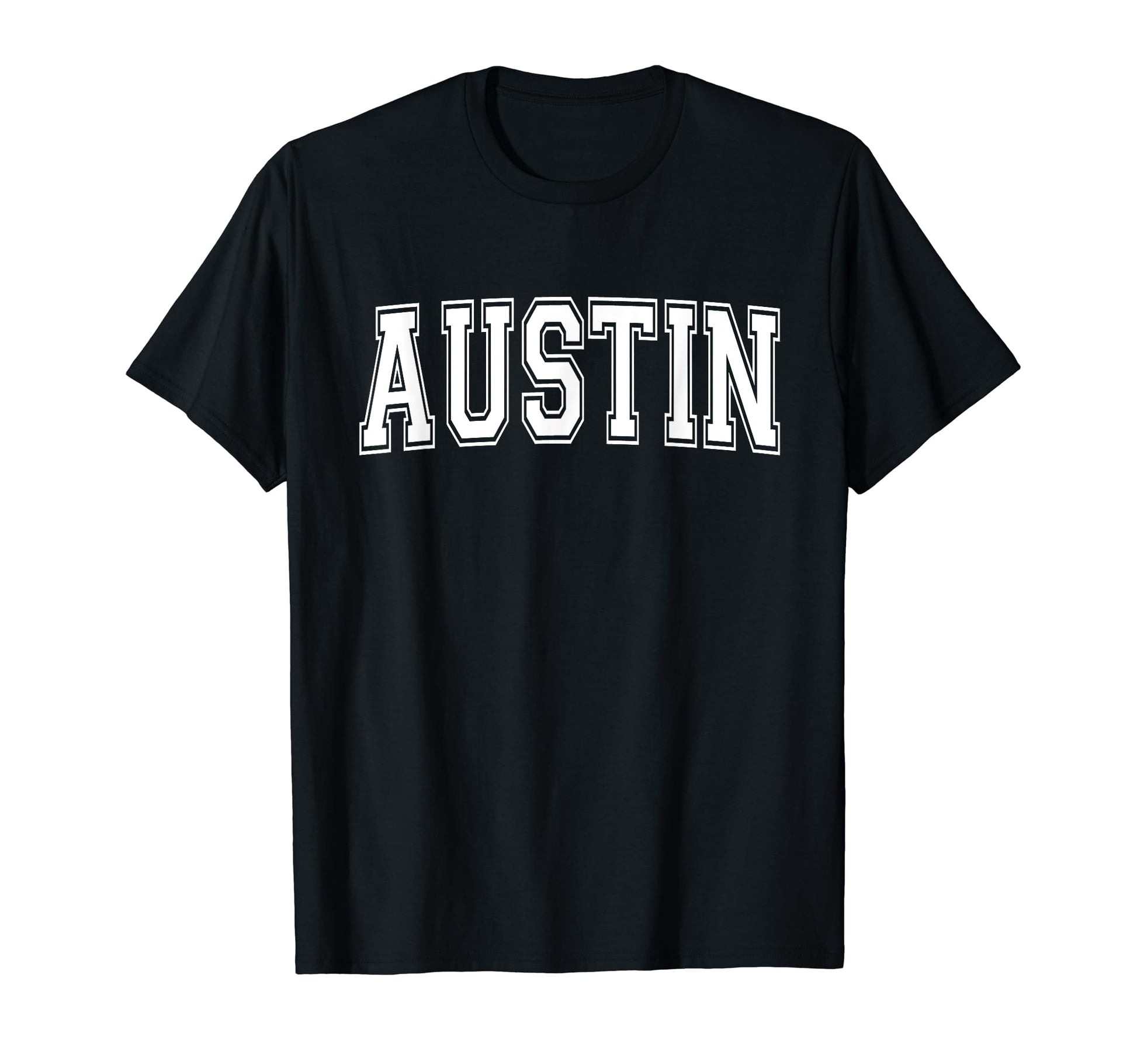 Austin Tx Texas Usa Sports Varsity T-Shirt - Unique Graphic for Adults - T-Shirt, Sweatshirt, Hoodie