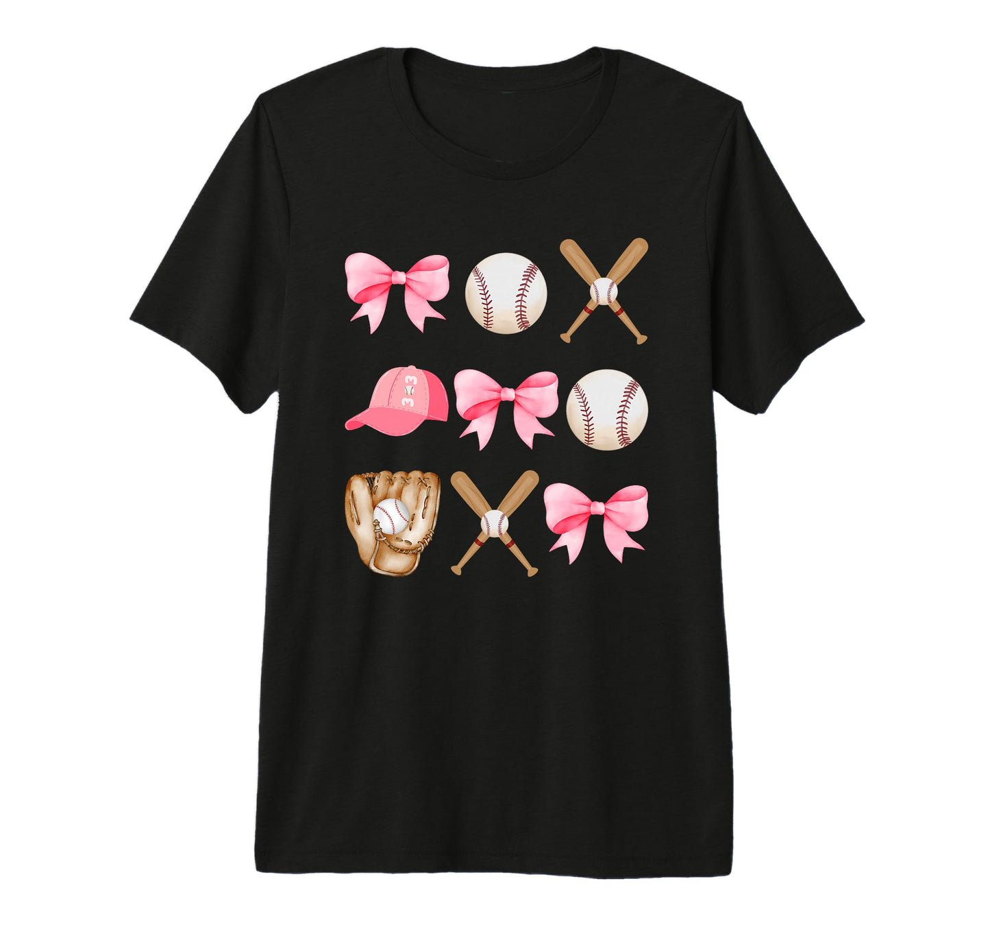 Baseball Mom Coquette Mothers Day T-Shirt - Aesthetic Graphic Unisex - T-Shirt, Sweatshirt, Hoodie