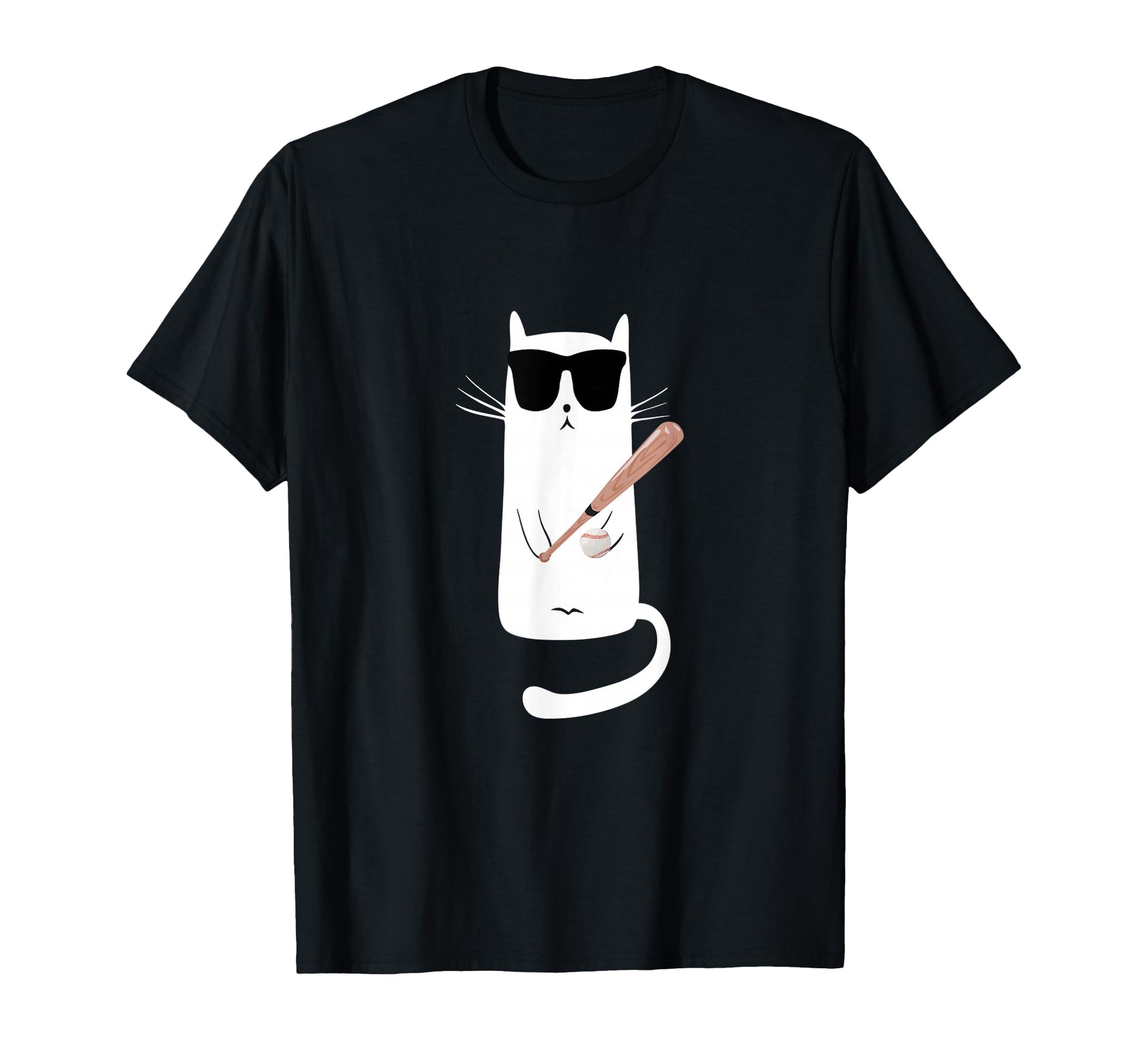Funny Cat Wearing Sunglasses Playing T-Shirt - Streetwear Style for Adults - T-Shirt, Sweatshirt, Hoodie