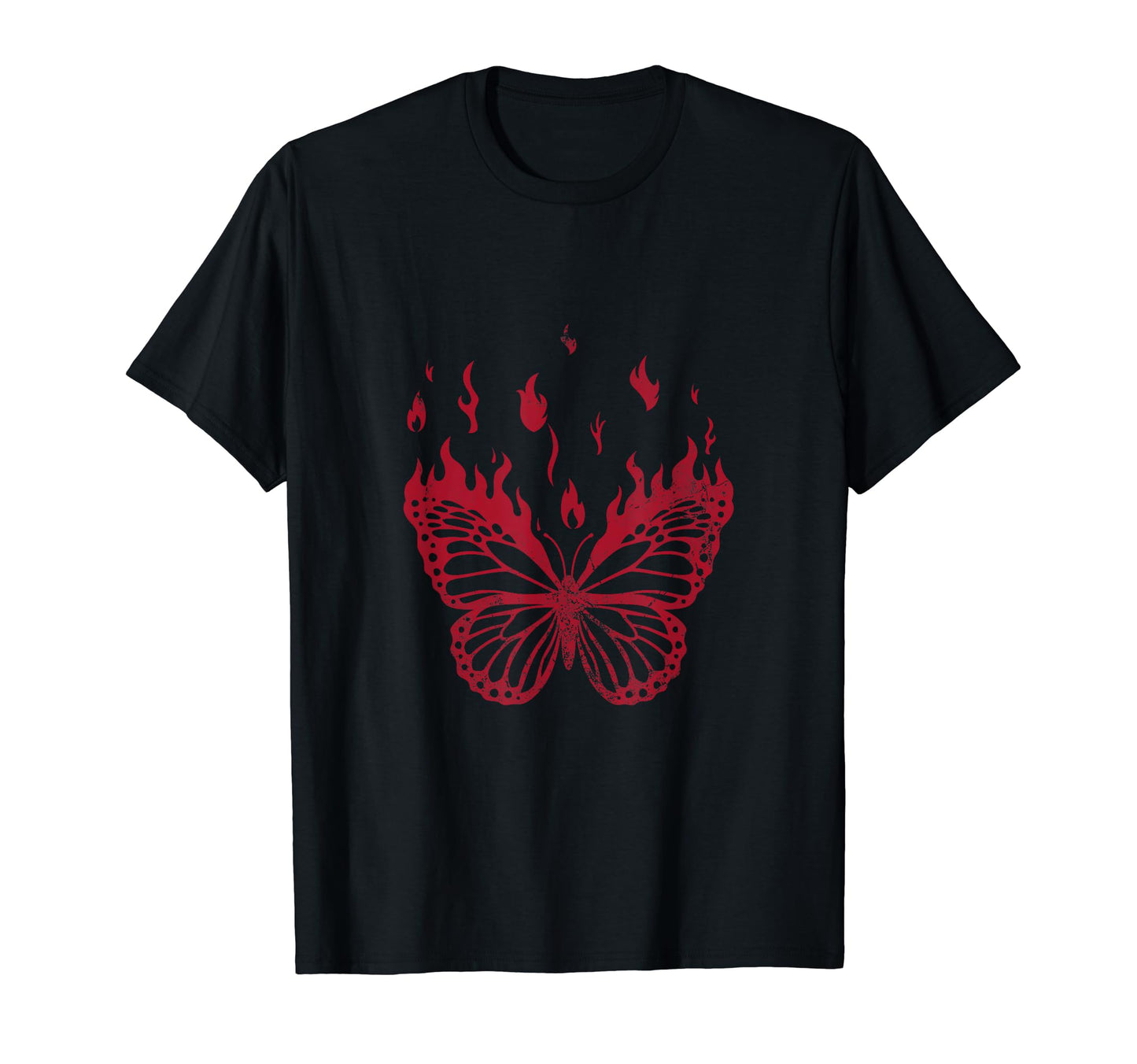 Butterfly Y2K Aesthetic T-Shirt - Casual Everyday Wear Men Women - T-Shirt, Sweatshirt, Hoodie