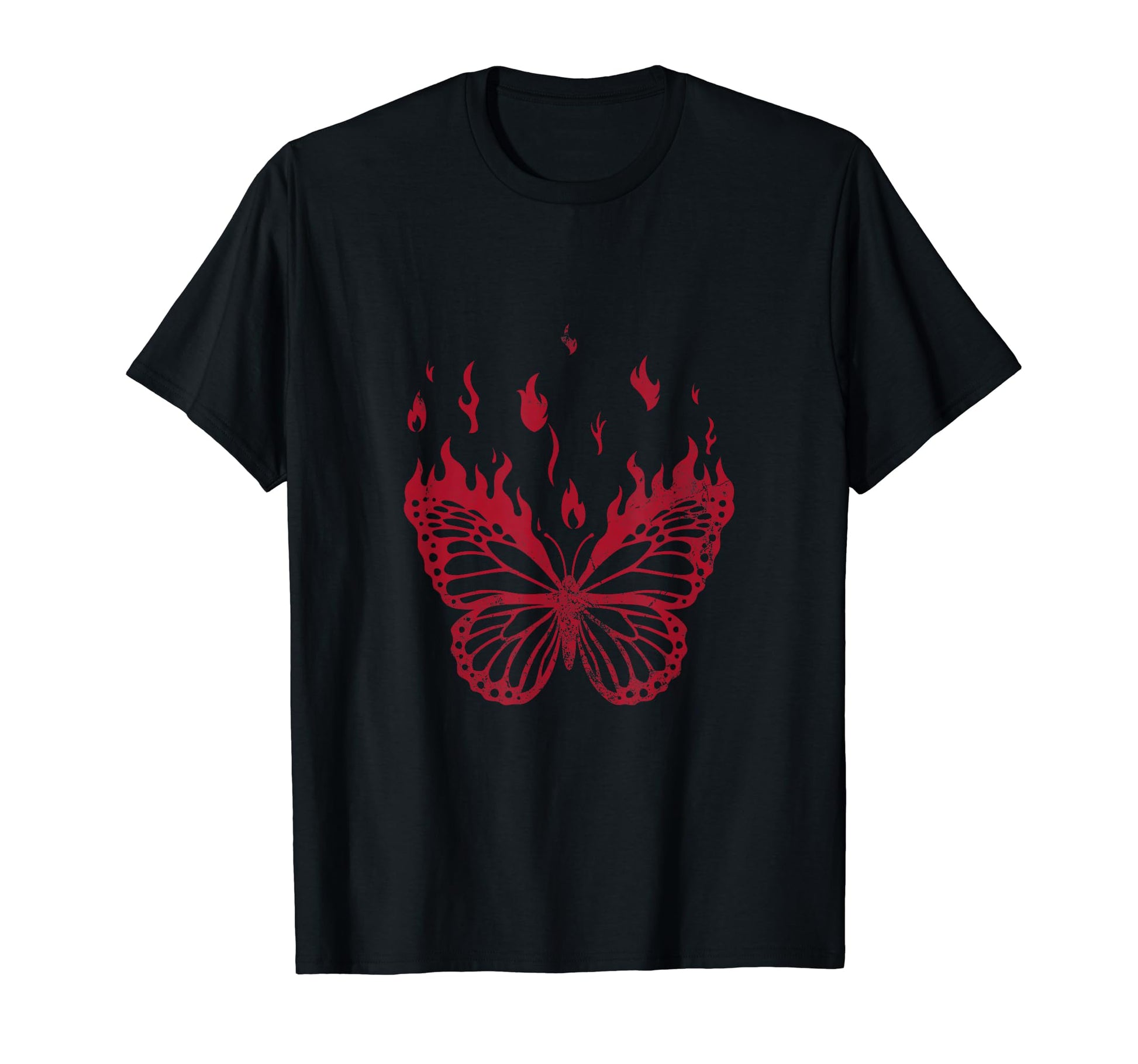 Butterfly Y2K Aesthetic T-Shirt - Casual Everyday Wear Men Women - T-Shirt, Sweatshirt, Hoodie