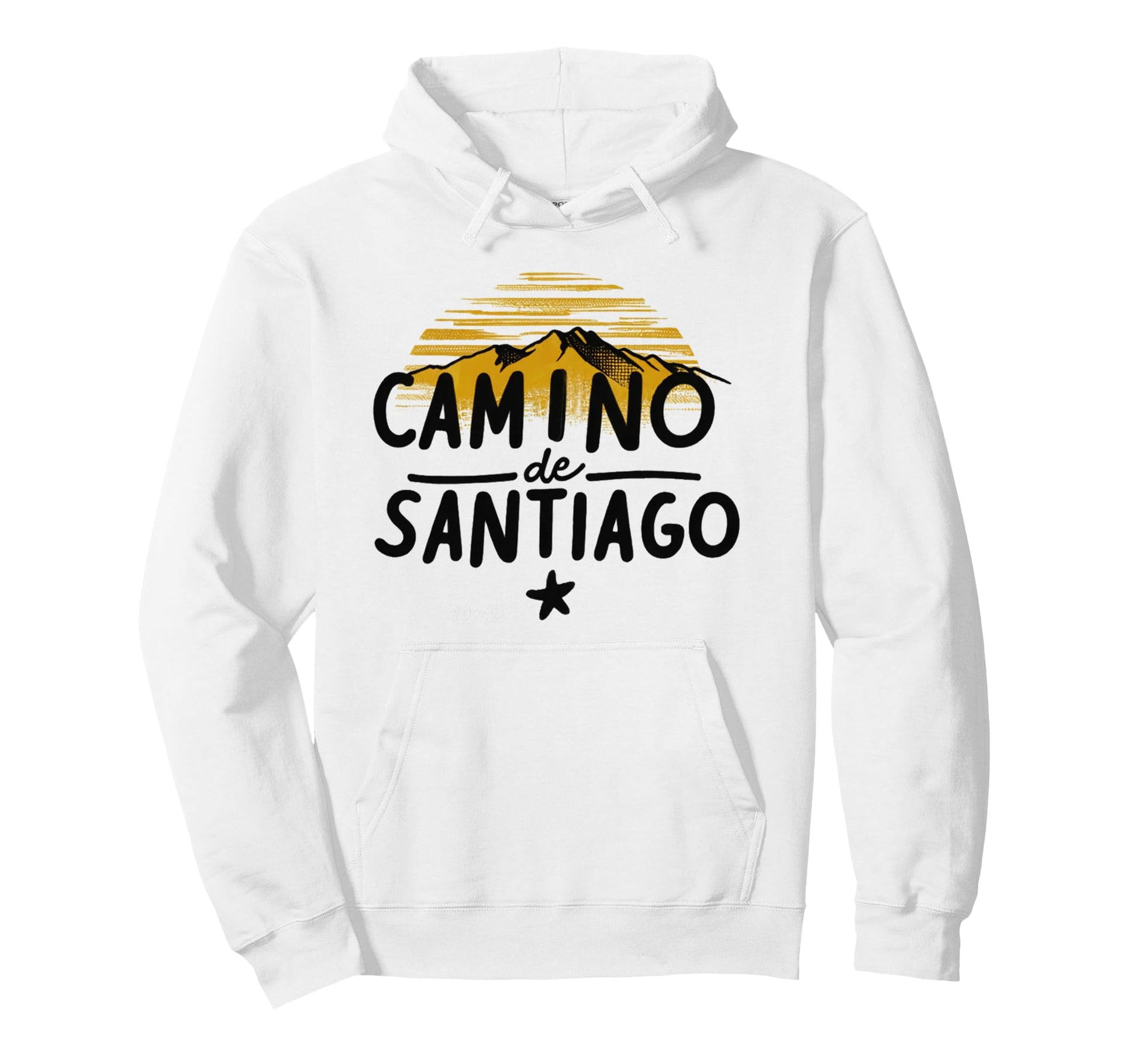 Camino De Santiago Sunset Spain Hoodie - Unique Graphic for Adults - T-Shirt, Sweatshirt, Hoodie