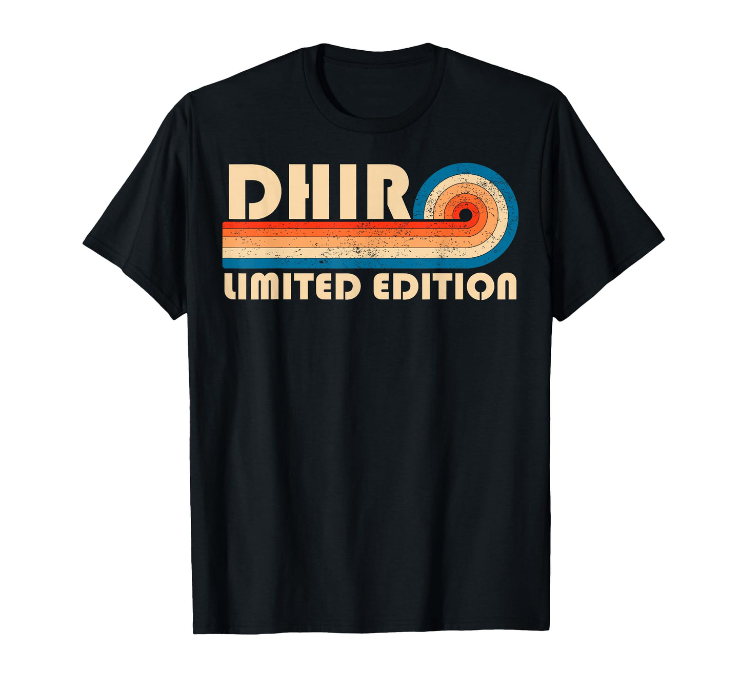 Dhir 70S 80S Sunset Stripe T-Shirt - Custom Art Print for Adults - T-Shirt, Sweatshirt, Hoodie
