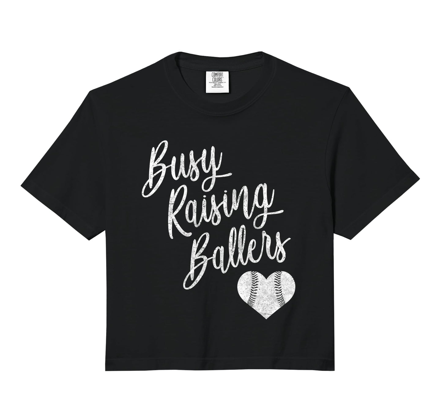 Busy Raising Ballers Baseball Softball Hoodie - Custom Art Print Men Women - T-Shirt, Sweatshirt, Hoodie