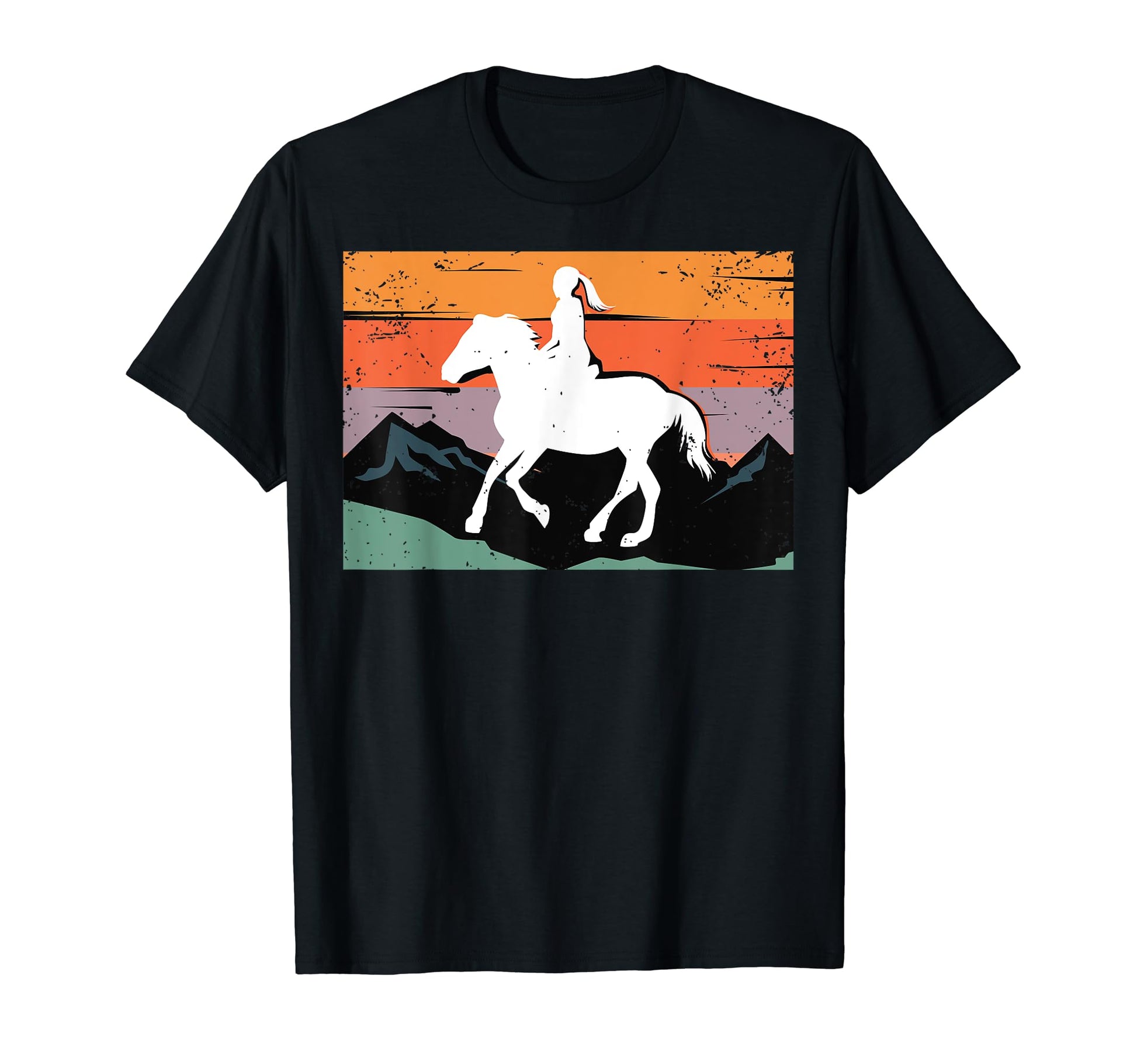 Funny Western Cowgirl Gift Horse T-Shirt - Streetwear Style Men Women - T-Shirt, Sweatshirt, Hoodie