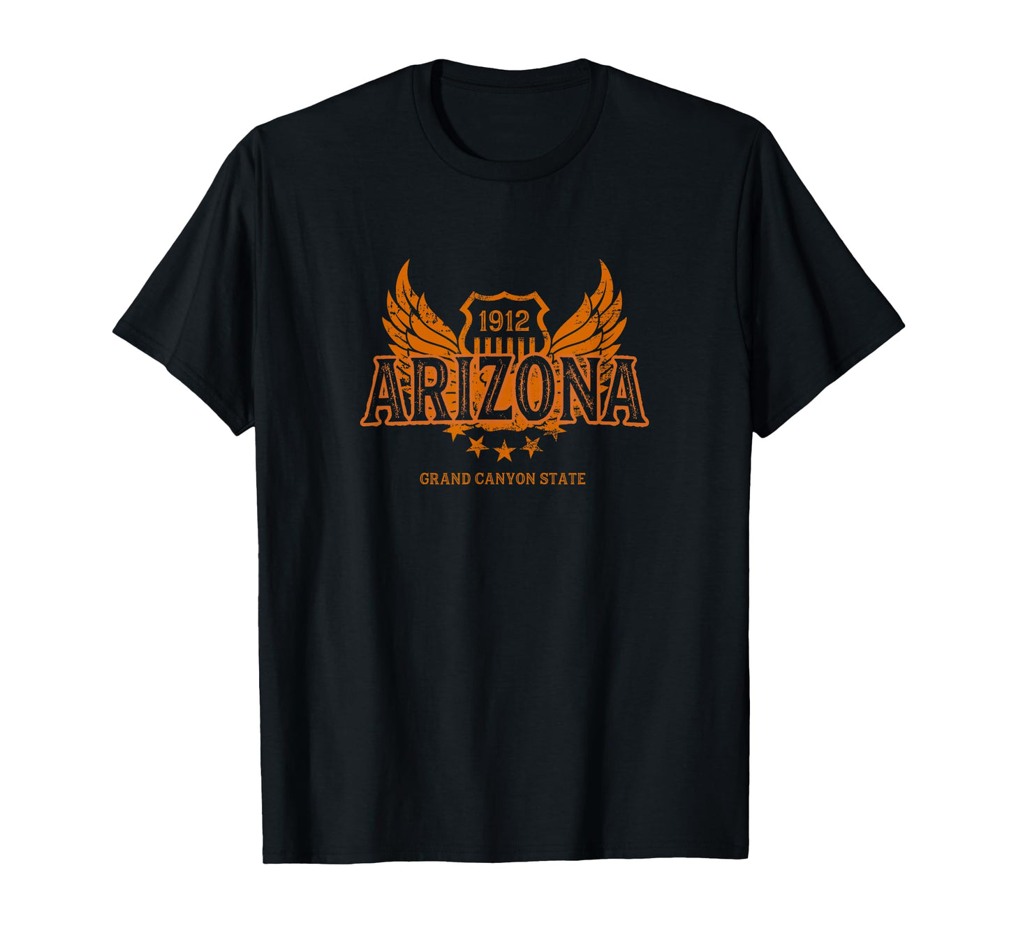 Arizona Az Motorcycle Winged Biker T-Shirt - Aesthetic Graphic Unisex - T-Shirt, Sweatshirt, Hoodie