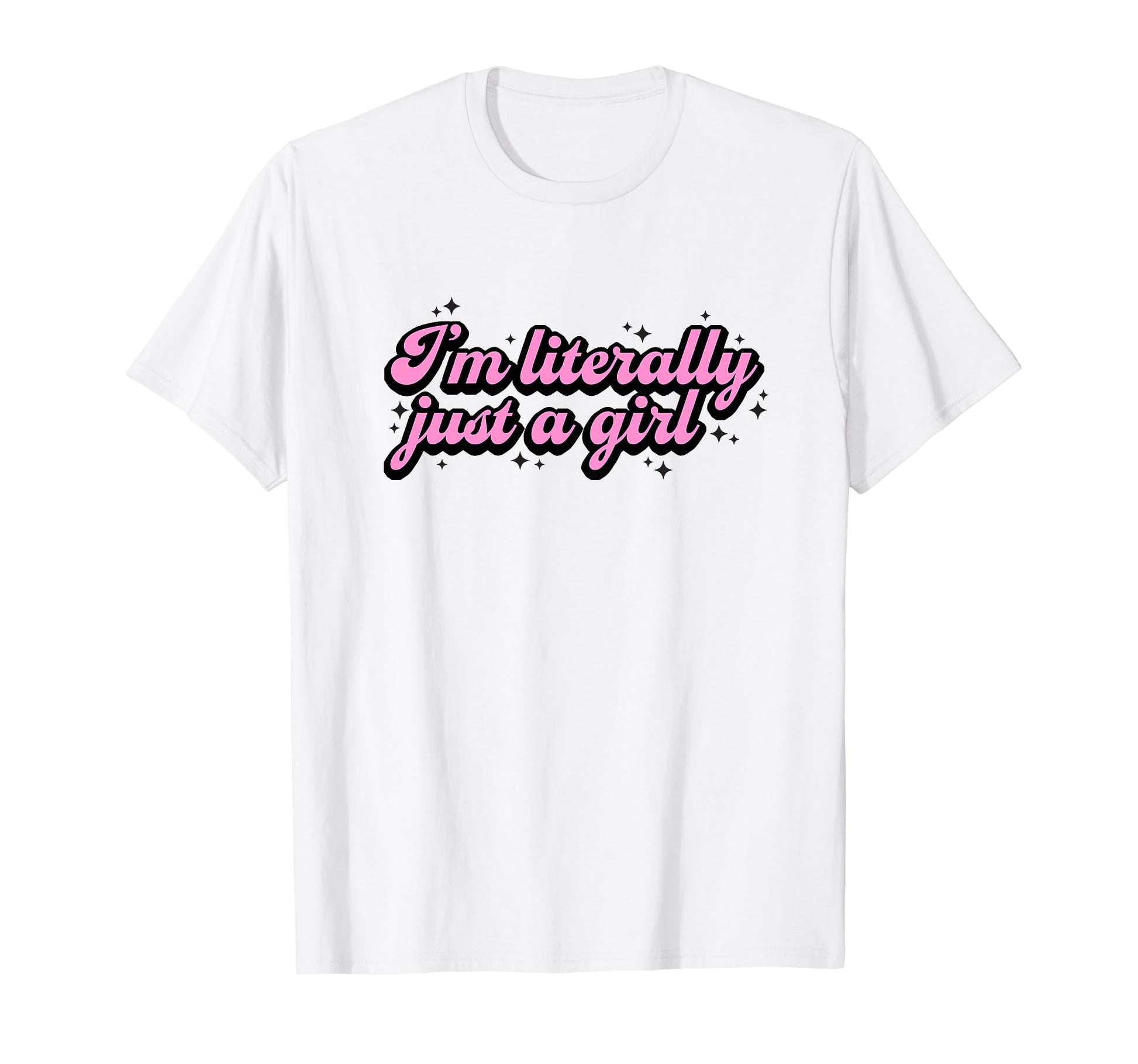 Im Literally Just Funny Y2K Aesthetic T-Shirt - Fun Novelty Design Unisex - T-Shirt, Sweatshirt, Hoodie