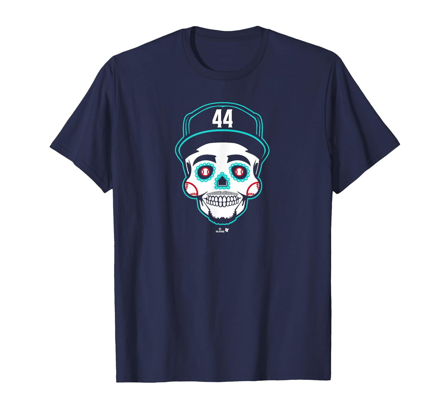 Julio Rodriguez Sugar Skull Seattle T-Shirt - Novelty Apparel Unisex - T-Shirt, Sweatshirt, Hoodie