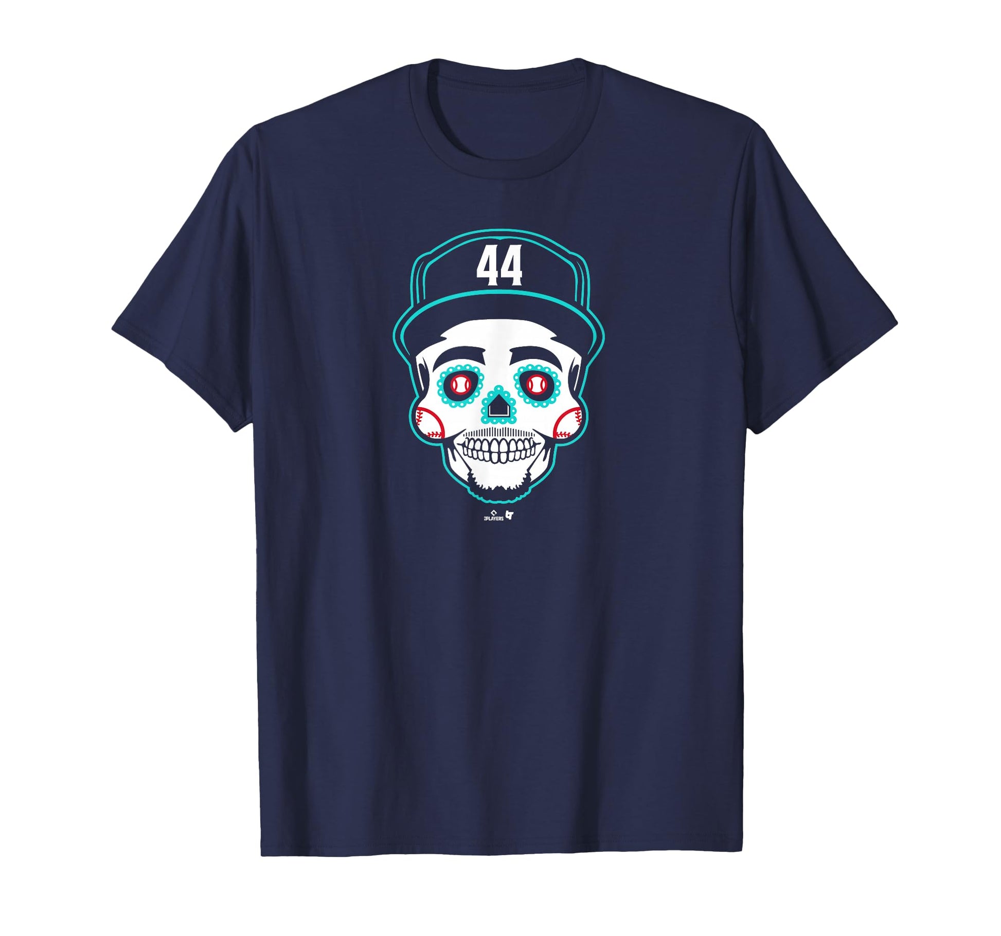Julio Rodriguez Sugar Skull Seattle T-Shirt - Novelty Apparel Unisex - T-Shirt, Sweatshirt, Hoodie