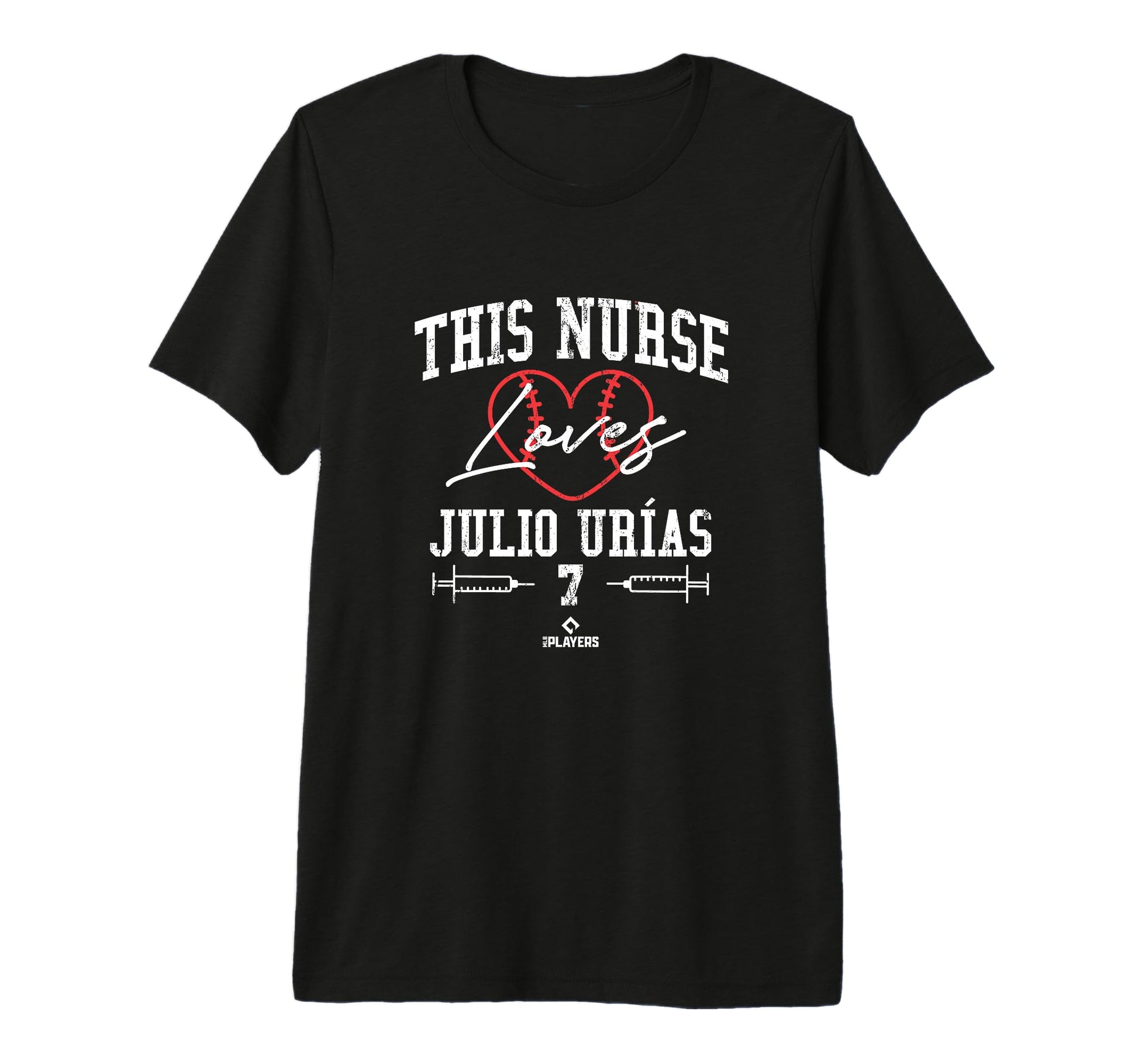 This Nurse Loves Julio Urias Baseball T-Shirt - Graphic Print for Adults - T-Shirt, Sweatshirt, Hoodie