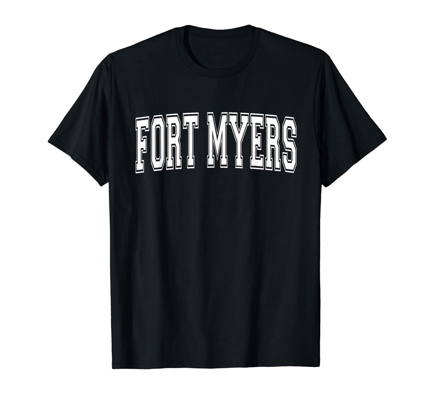 Fort Myers Fl Florida Usa Sports Varsity T-Shirt - Unique Graphic Unisex - T-Shirt, Sweatshirt, Hoodie
