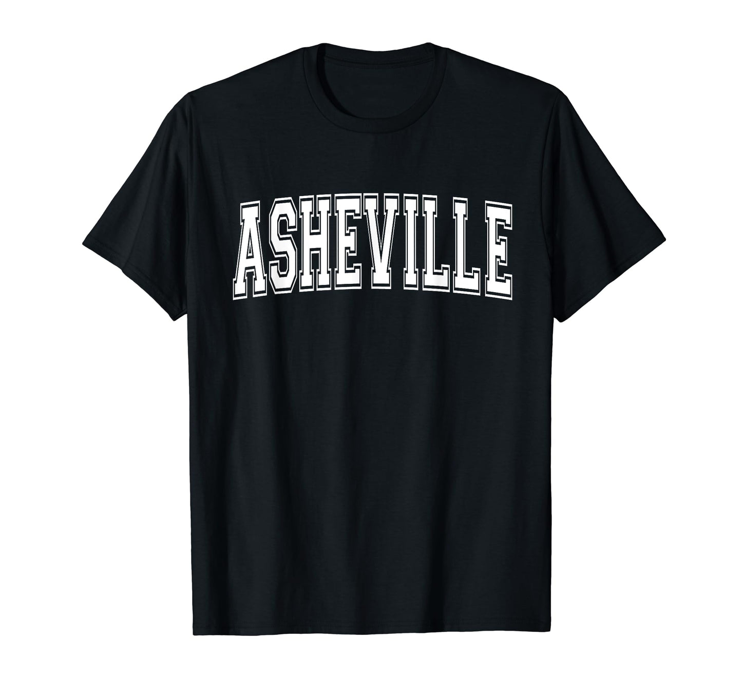 Asheville Nc North Carolina Usa Sports T-Shirt - Custom Art Print Unisex - T-Shirt, Sweatshirt, Hoodie