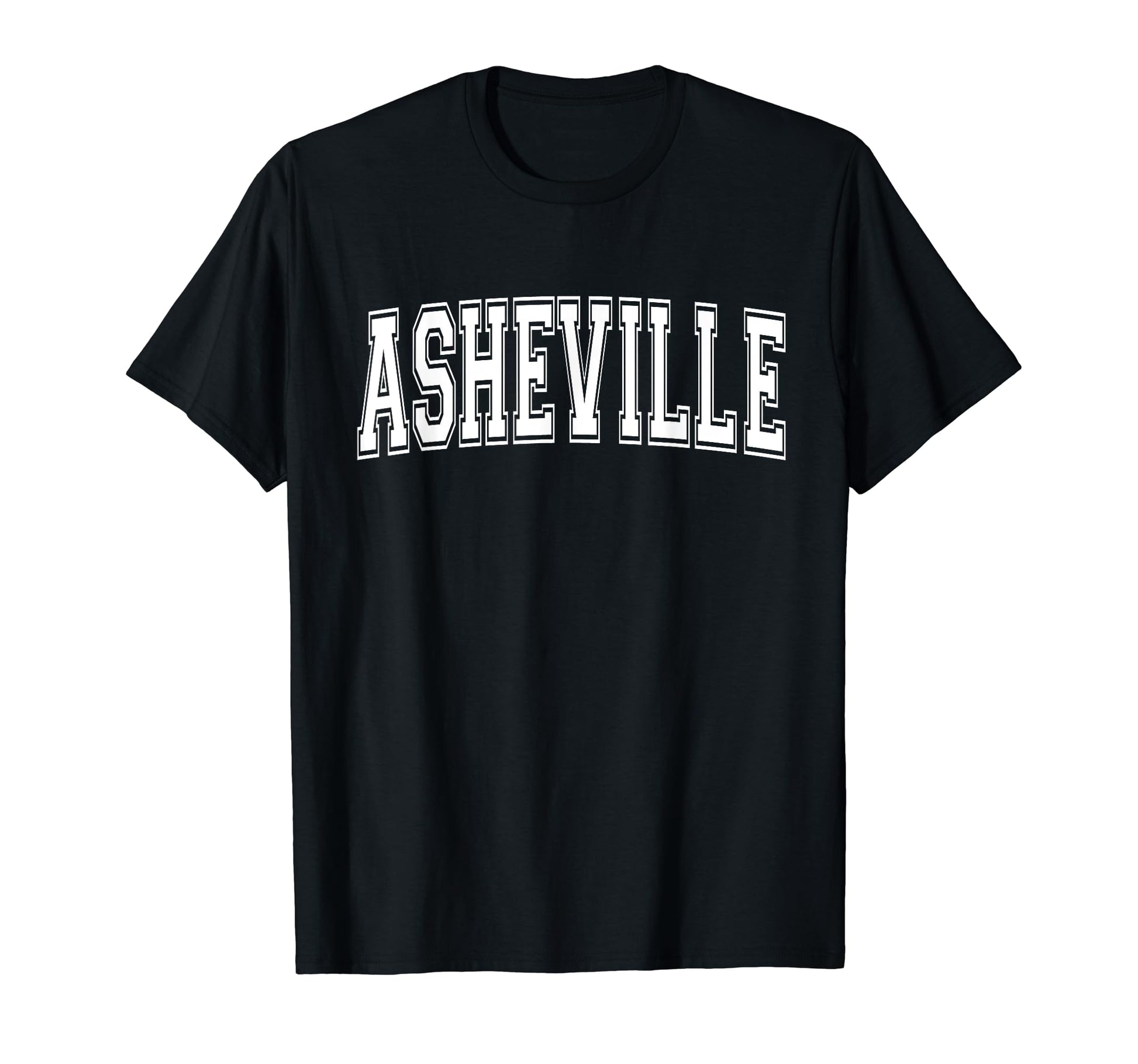 Asheville Nc North Carolina Usa Sports T-Shirt - Custom Art Print Unisex - T-Shirt, Sweatshirt, Hoodie