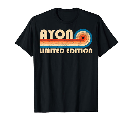 Ayon 70S 80S Sunset Stripe T-Shirt - Unique Graphic Unisex - T-Shirt, Sweatshirt, Hoodie