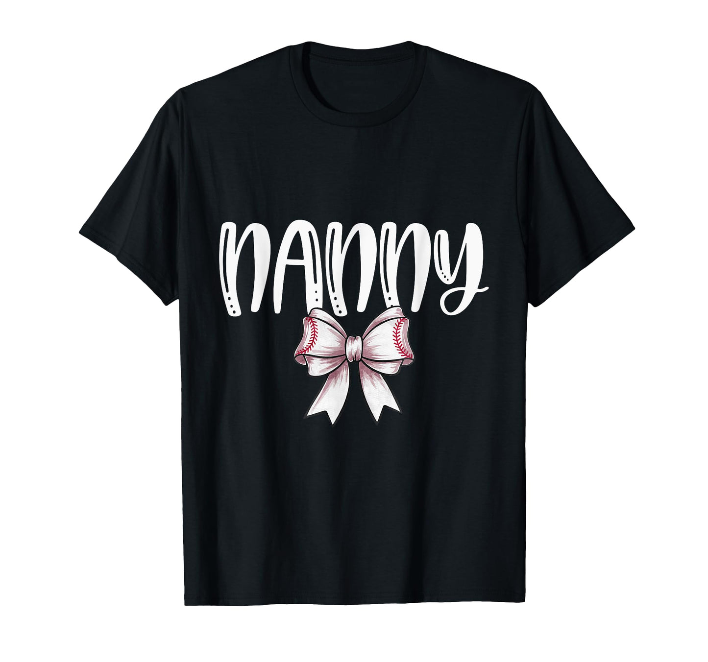 Coquette Baseball Nanny Spirit T-Shirt - Minimalist Print for Adults - T-Shirt, Sweatshirt, Hoodie