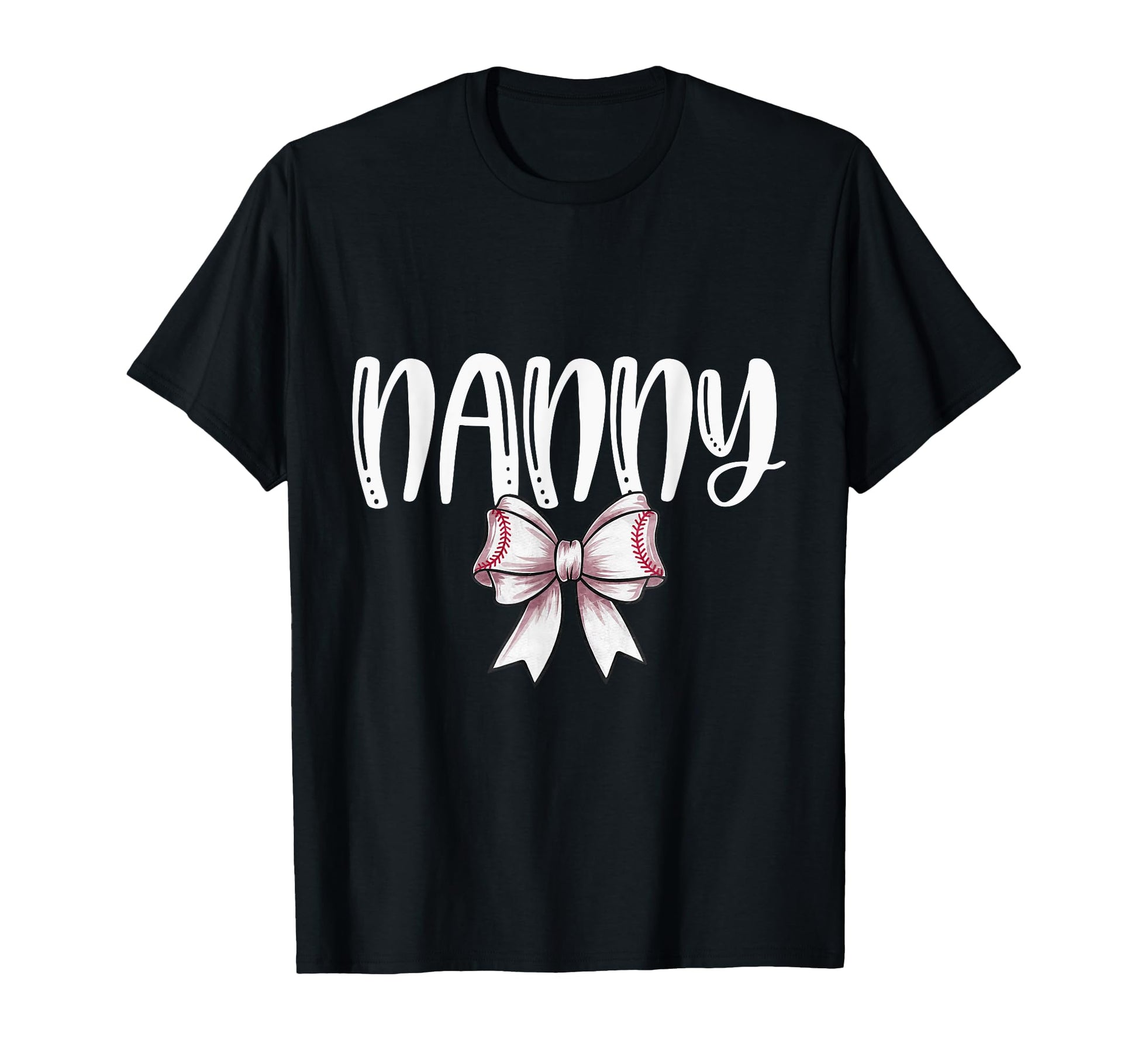 Coquette Baseball Nanny Spirit T-Shirt - Minimalist Print for Adults - T-Shirt, Sweatshirt, Hoodie