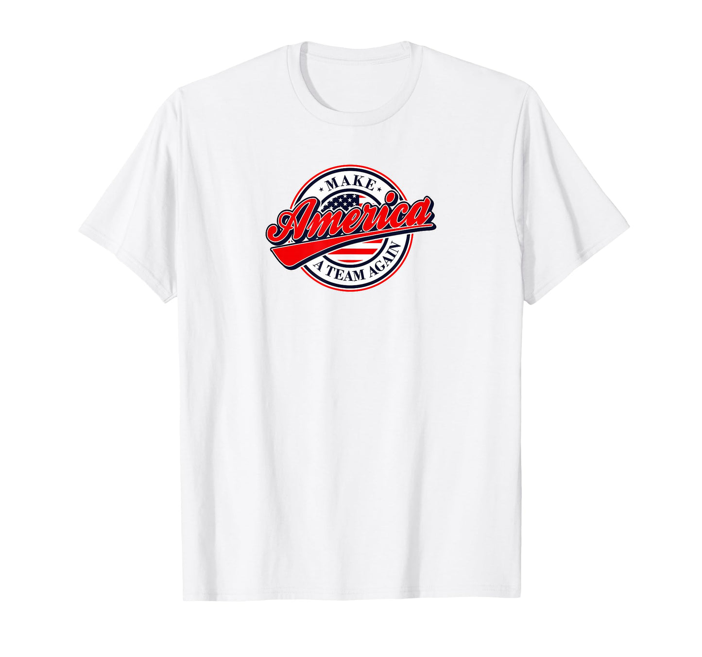 Make America Team Again Grand Slam T-Shirt - Minimalist Print for Adults - T-Shirt, Sweatshirt, Hoodie