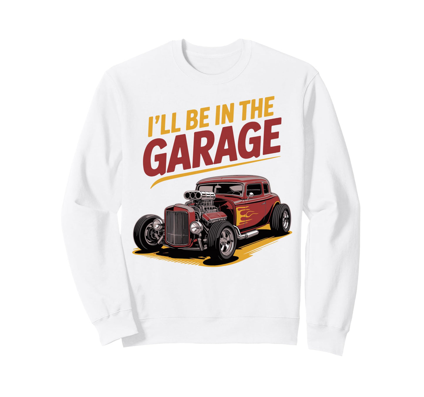 Cars Automobile Car Show Mechanics Sweatshirt - Novelty Apparel for Adults - T-Shirt, Sweatshirt, Hoodie