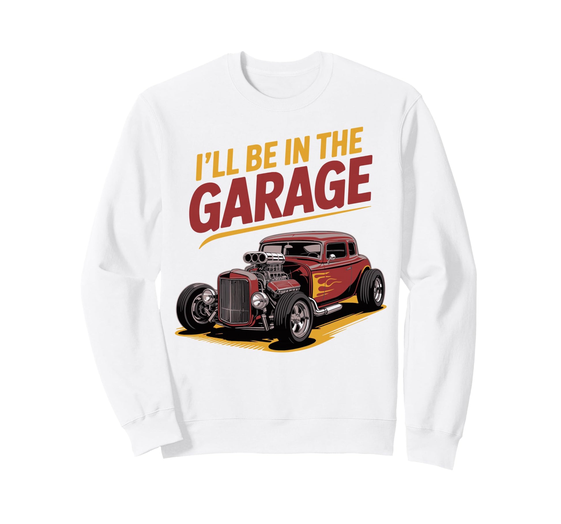 Cars Automobile Car Show Mechanics Sweatshirt - Novelty Apparel for Adults - T-Shirt, Sweatshirt, Hoodie