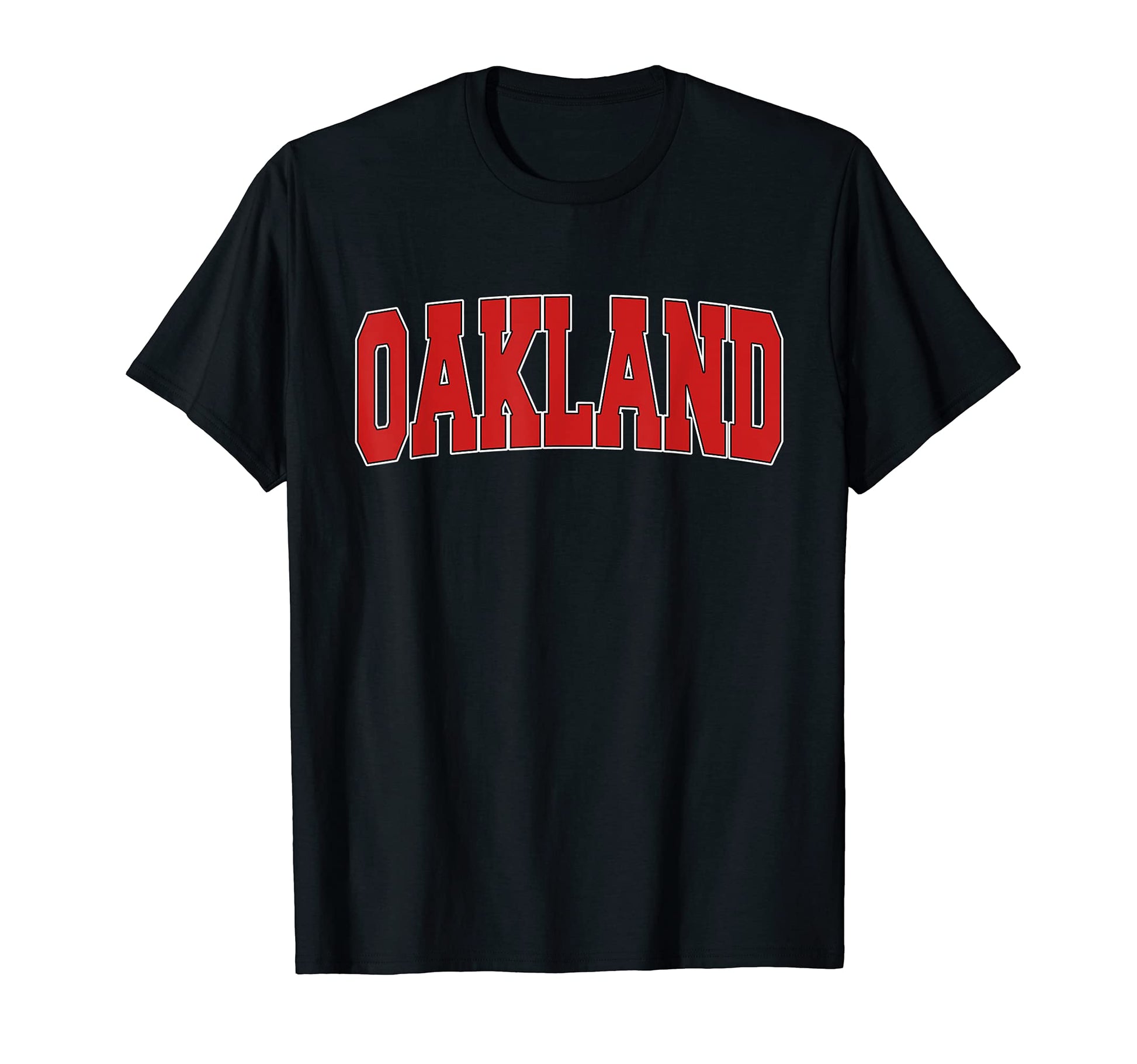 Oakland Nj New Jersey Varsity Usa T-Shirt - Novelty Apparel for Adults - T-Shirt, Sweatshirt, Hoodie