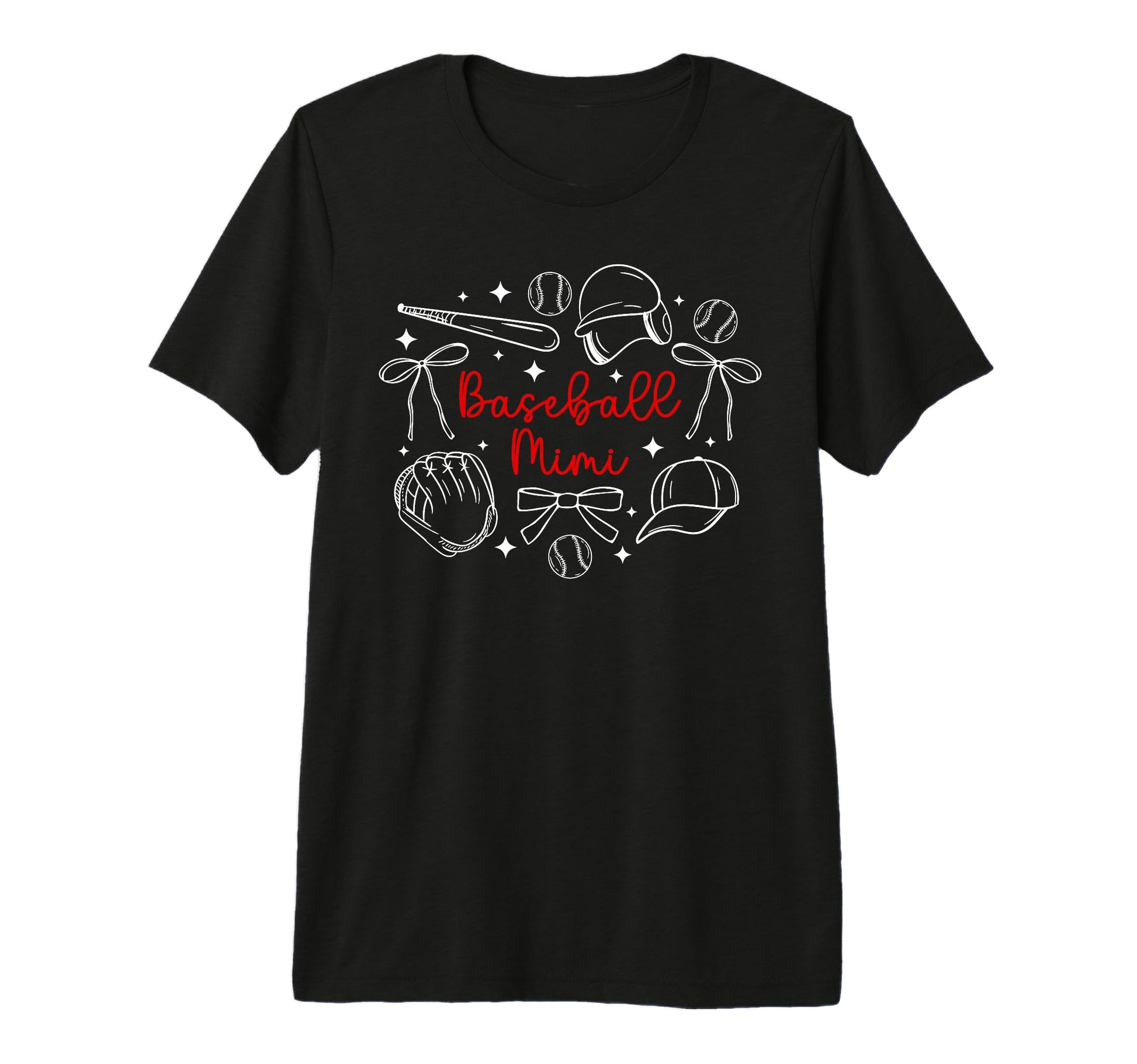 Baseball Mimi Coquette Mimi Baseball T-Shirt - Unique Graphic for Adults - T-Shirt, Sweatshirt, Hoodie
