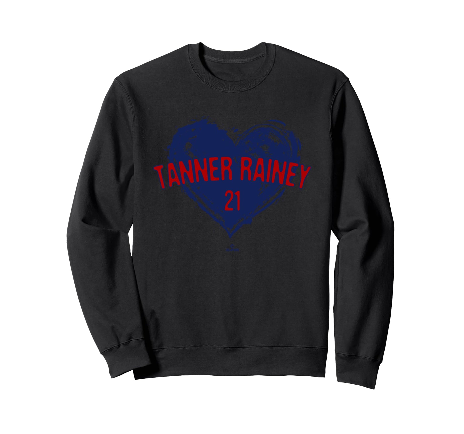 Distressed Heart Tanner Rainey Sweatshirt - Fun Novelty Design Unisex - T-Shirt, Sweatshirt, Hoodie