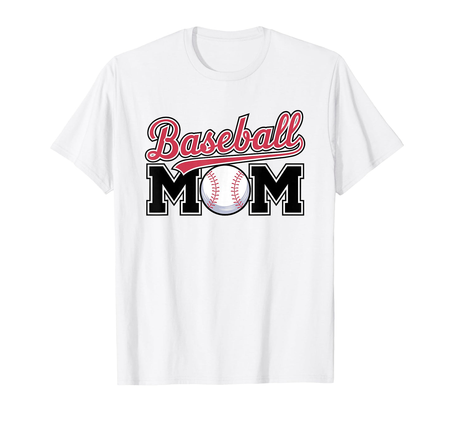 Baseball Mom Sports Baseball T-Shirt - Graphic Print Men Women - T-Shirt, Sweatshirt, Hoodie