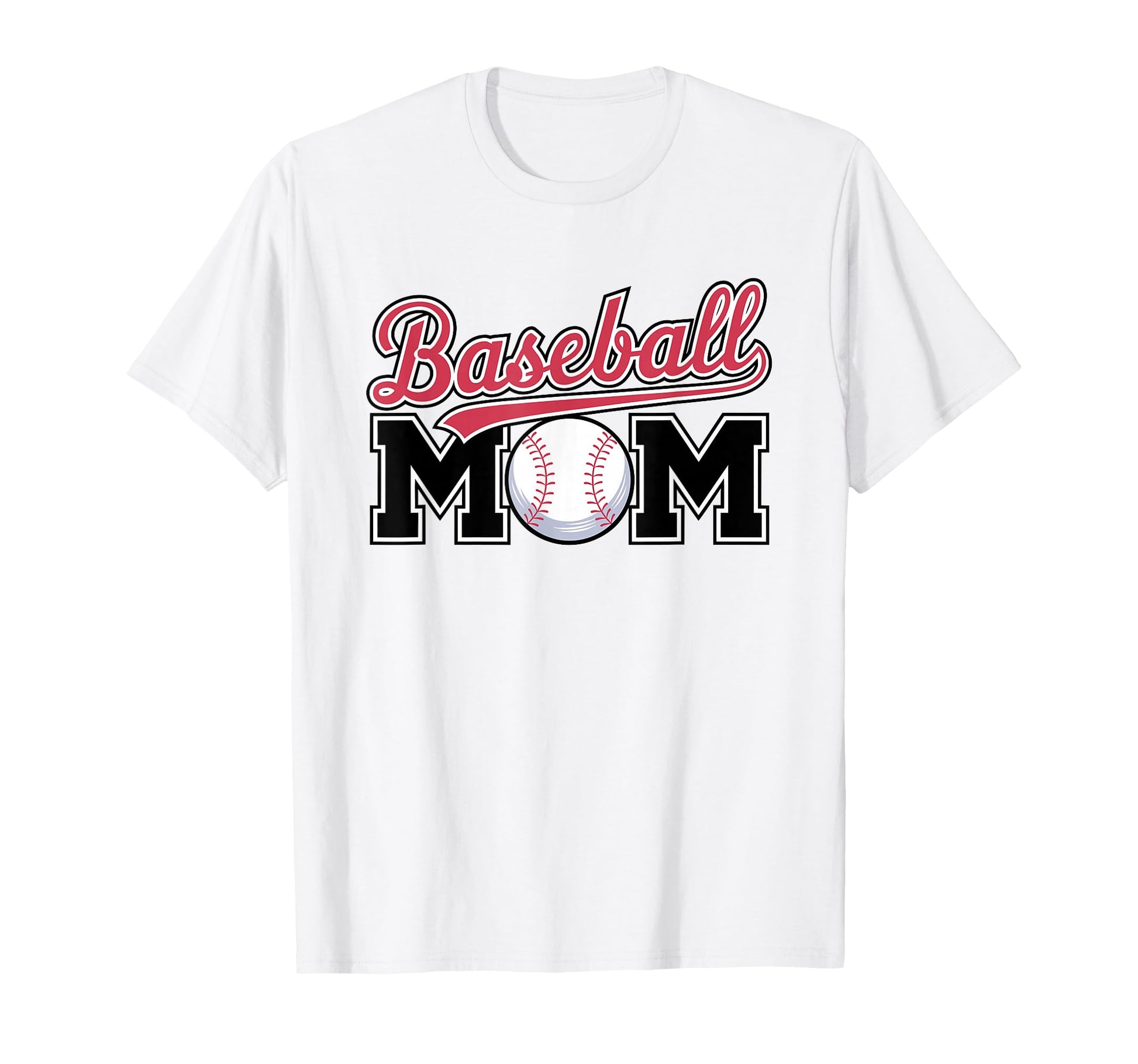 Baseball Mom Sports Baseball T-Shirt - Graphic Print Men Women - T-Shirt, Sweatshirt, Hoodie