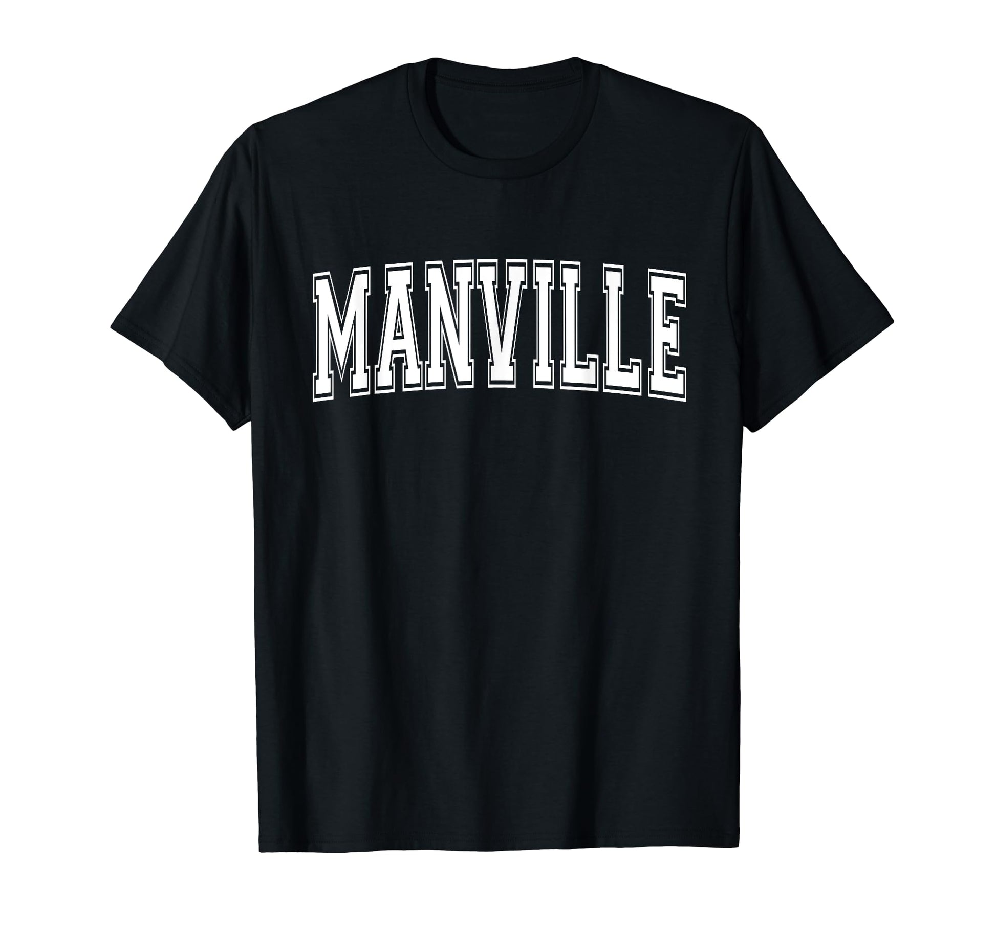 Manville Nj New Jersey Usa Sports T-Shirt - Casual Everyday Wear Men Women - T-Shirt, Sweatshirt, Hoodie