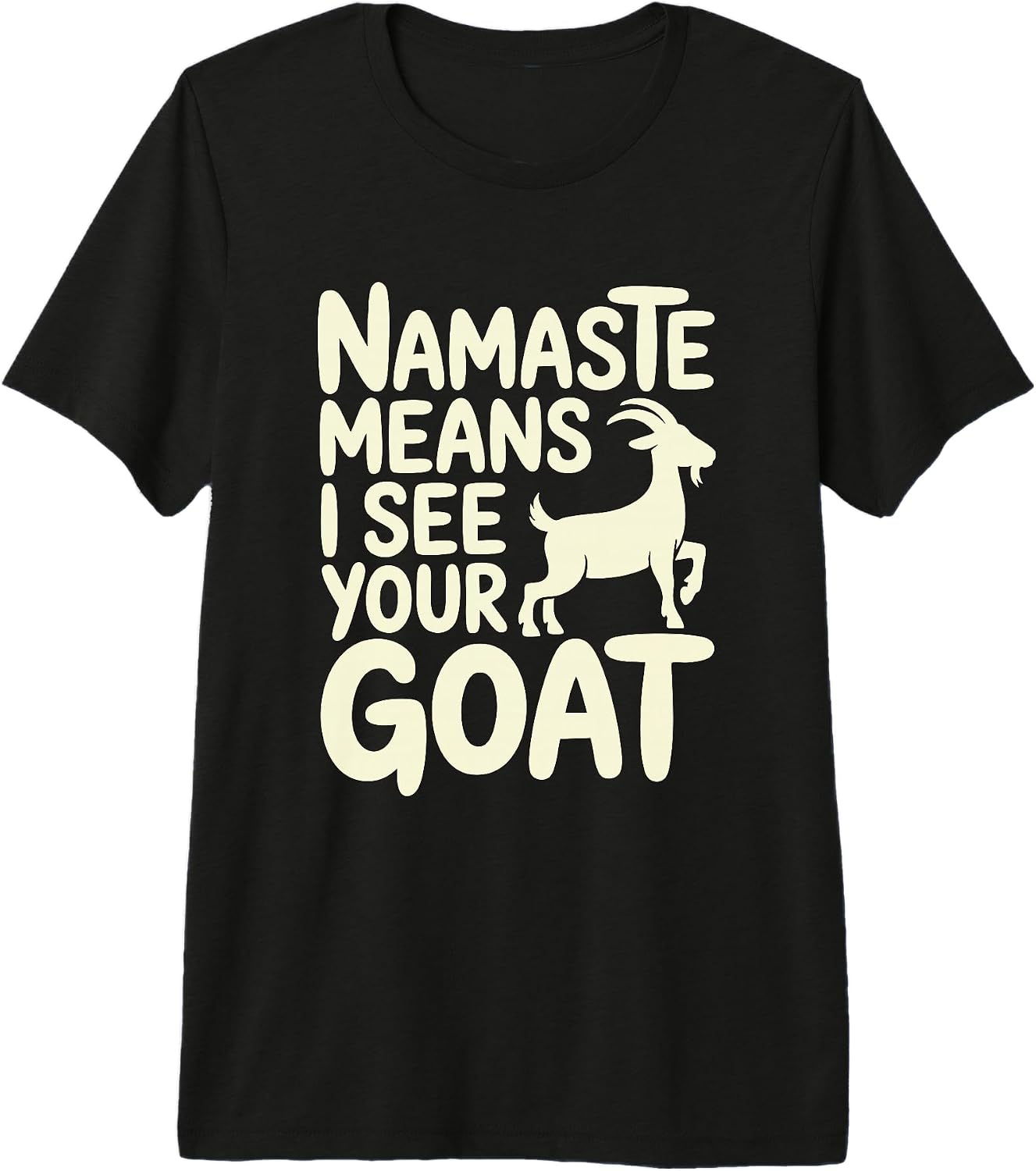 Goat Yoga Yogi Namaste Funny Class - Adult & Kids T-Shirts, Sweatshirts & Hoodies apparel design preview 1