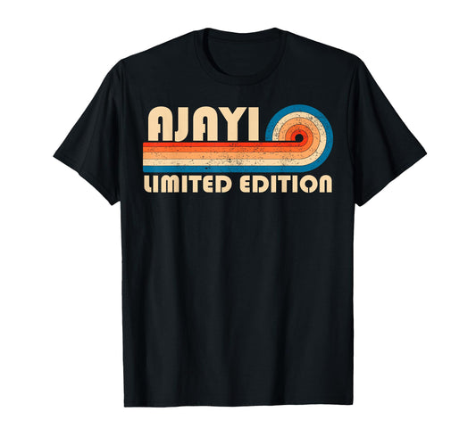 Ajayi 70S 80S Sunset Stripe T-Shirt - Trendy Graphic Men Women - T-Shirt, Sweatshirt, Hoodie