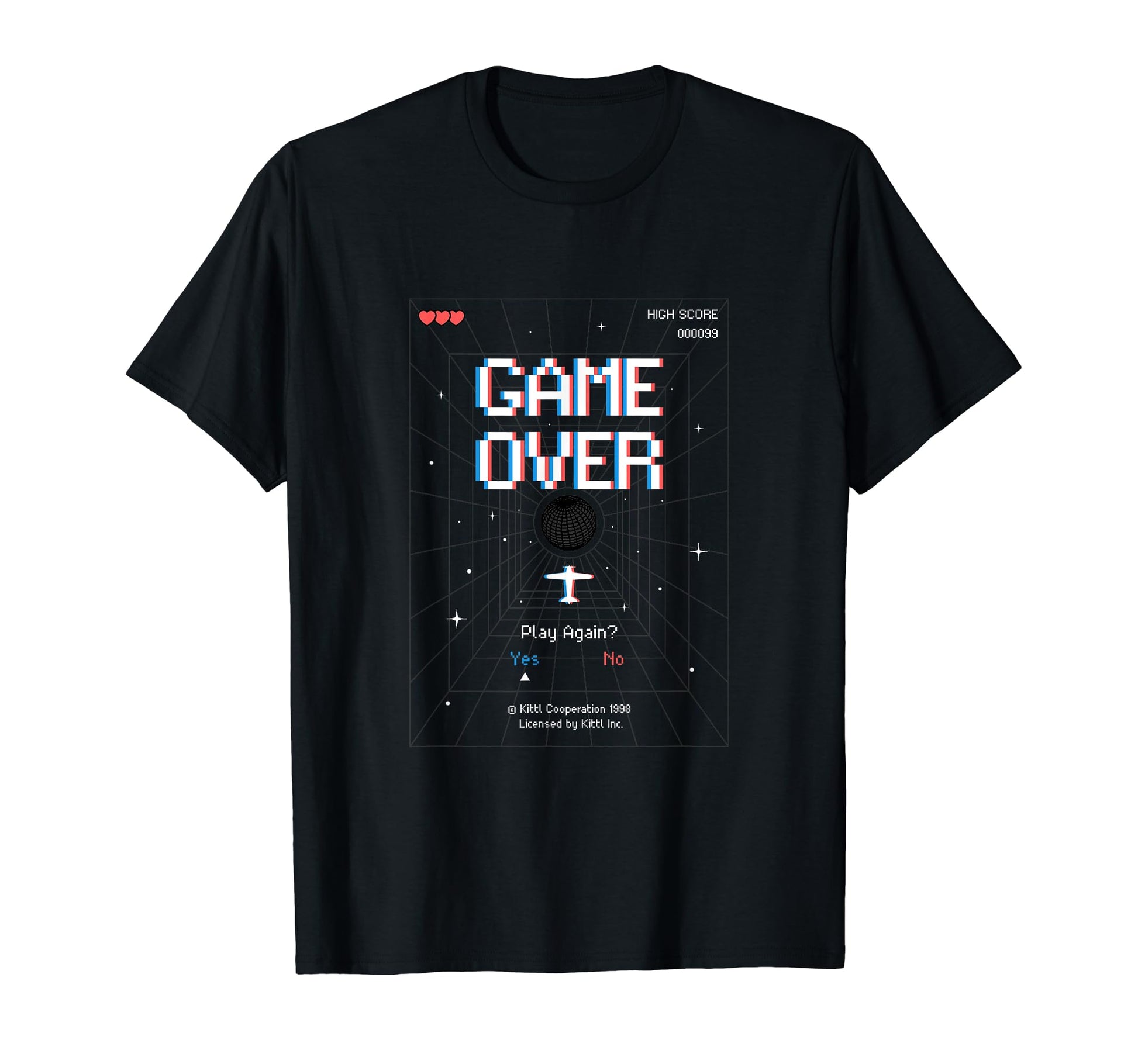 Arcade Pixel Game Gamer Nostalgia T-Shirt - Custom Art Print Unisex - T-Shirt, Sweatshirt, Hoodie