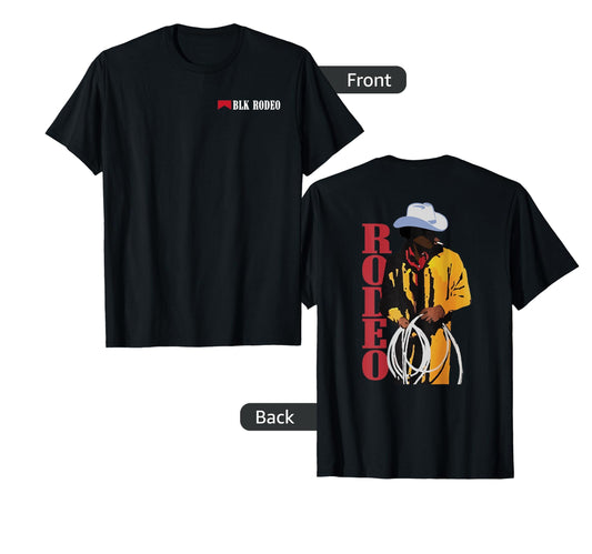 African American Cowboy Rodeo T-Shirt - Unique Graphic Men Women - T-Shirt, Sweatshirt, Hoodie