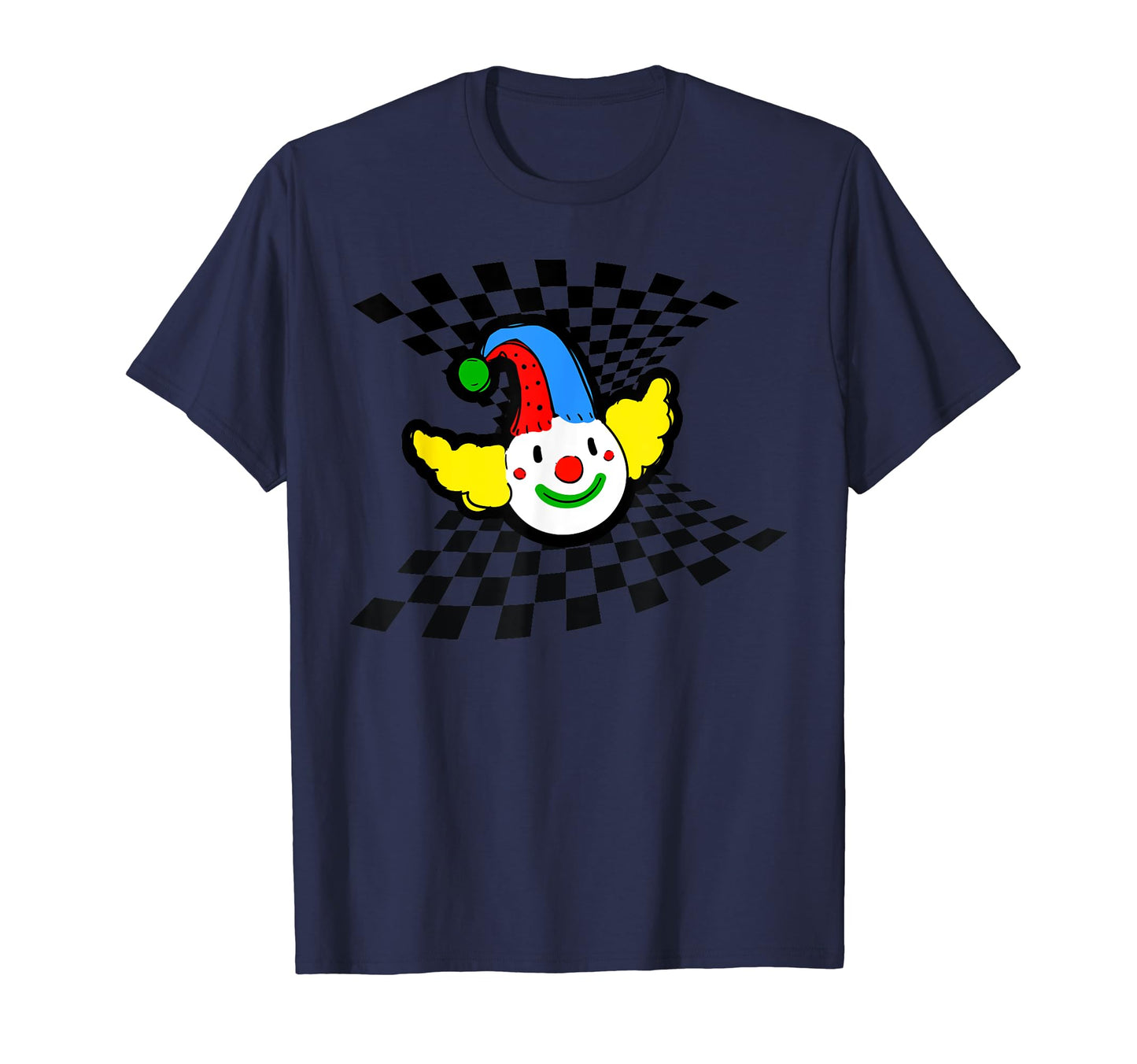 Creepy Clown Strange Weirdcore Y2K T-Shirt - Unique Graphic Unisex - T-Shirt, Sweatshirt, Hoodie