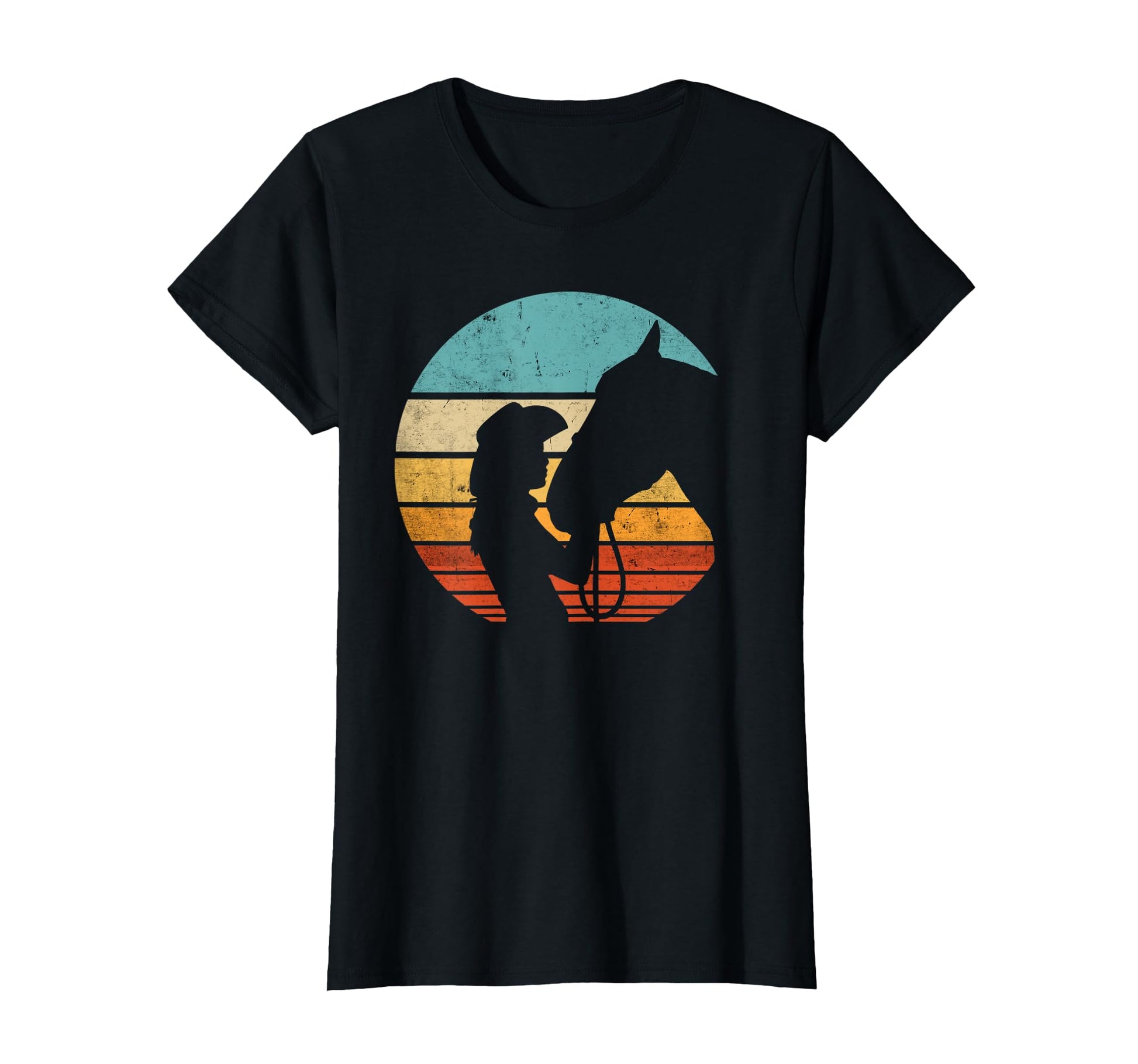 Western Riding Western Rider Riding T-Shirt - Aesthetic Graphic for Adults - T-Shirt, Sweatshirt, Hoodie
