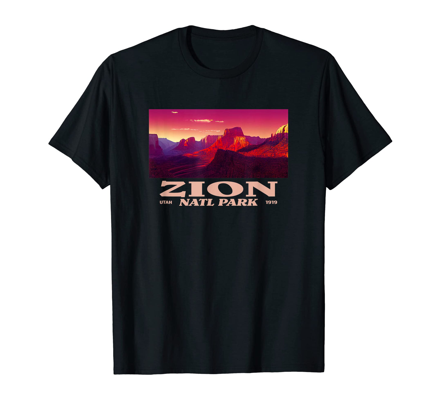 Zion Utah Zion National Park T-Shirt - Unique Graphic for Adults - T-Shirt, Sweatshirt, Hoodie