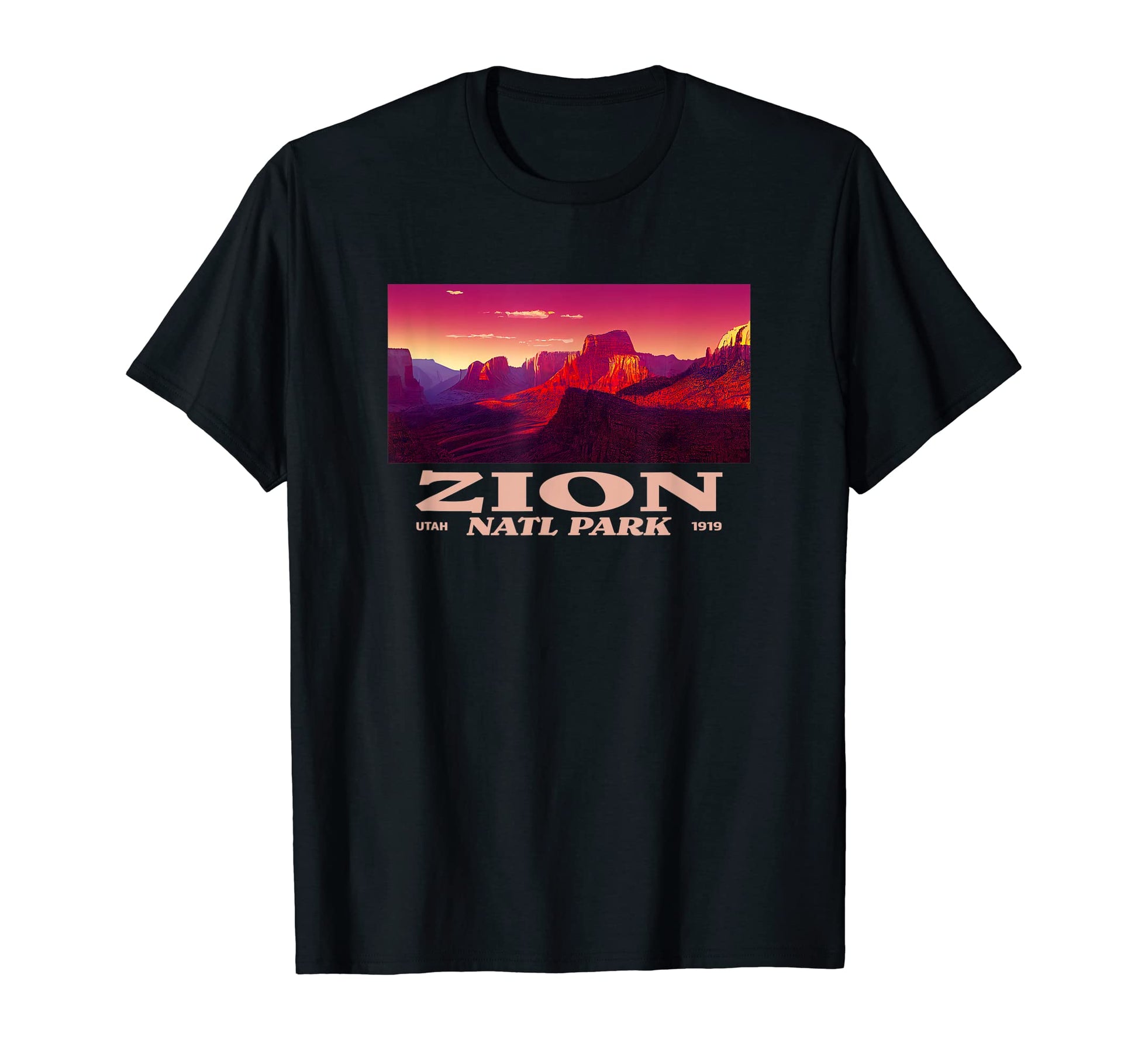 Zion Utah Zion National Park T-Shirt - Unique Graphic for Adults - T-Shirt, Sweatshirt, Hoodie