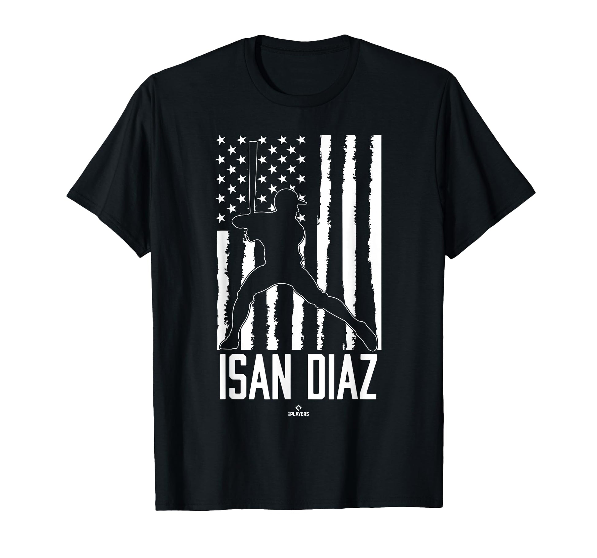 Distressed Flag Swing Isan Diaz T-Shirt - Novelty Apparel for Adults - T-Shirt, Sweatshirt, Hoodie