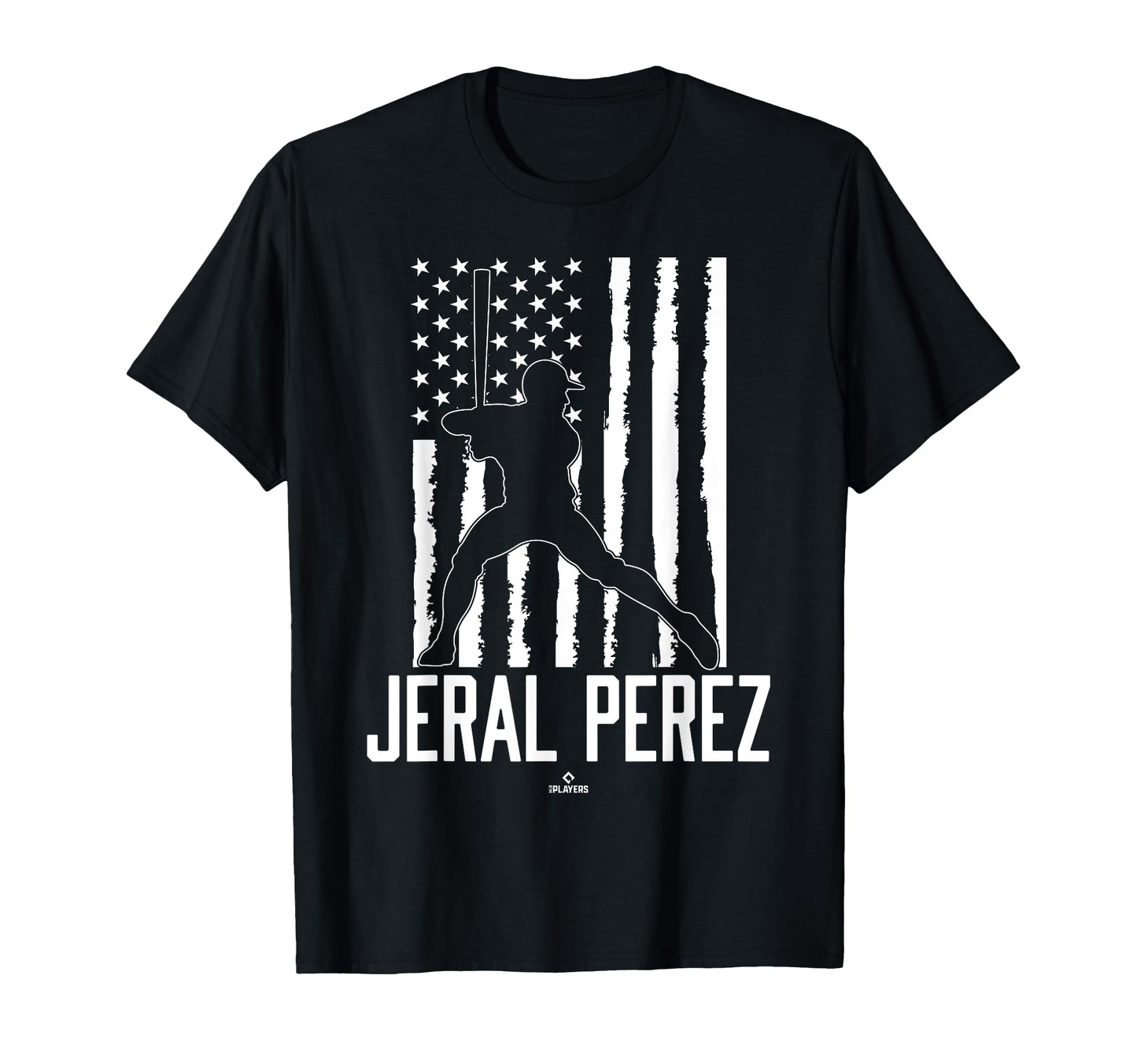 Distressed Flag Swing Jeral Perez T-Shirt - Minimalist Print Men Women - T-Shirt, Sweatshirt, Hoodie