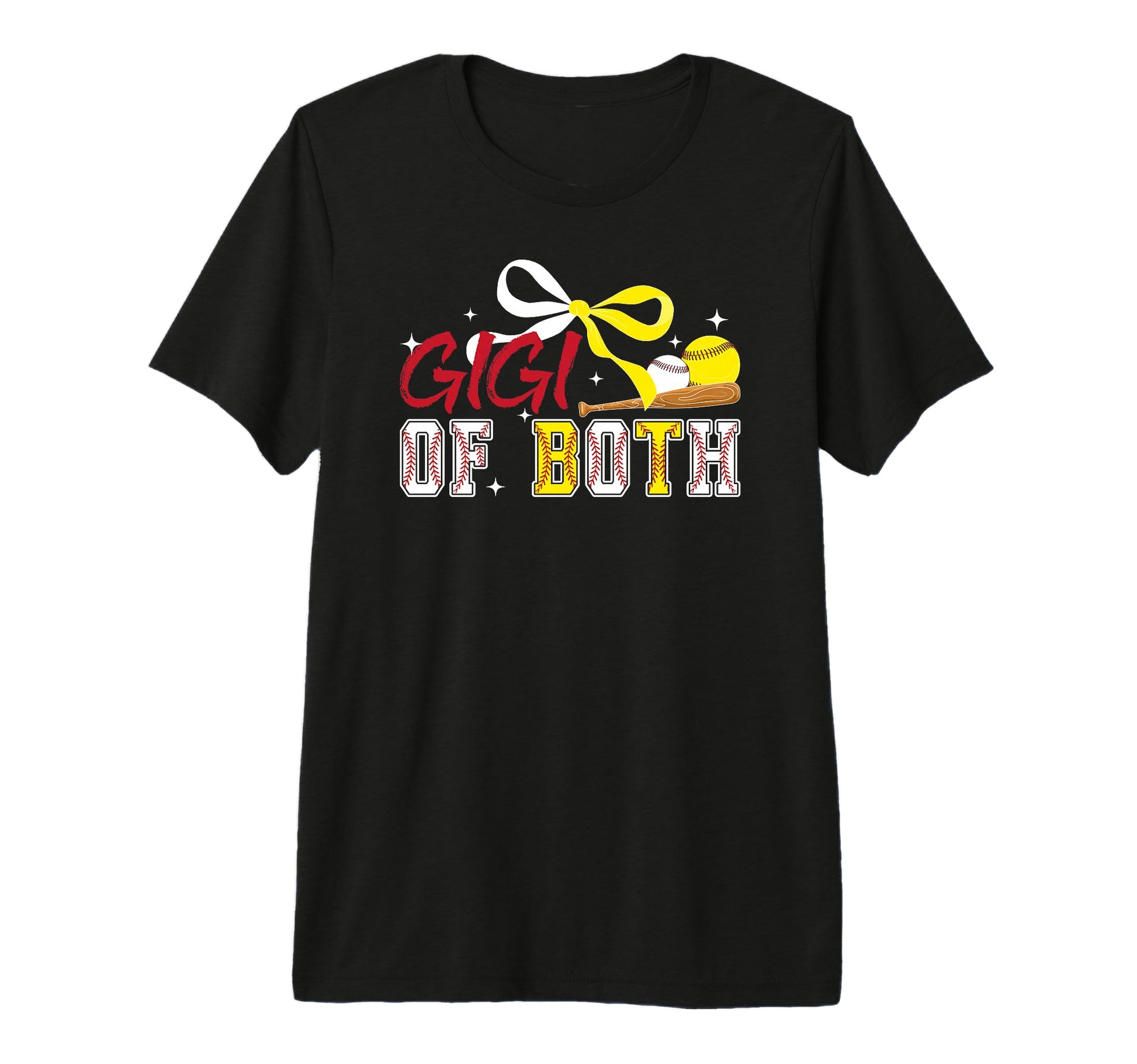 Gigi Both Coquette Baseball Softball T-Shirt - Fun Novelty Design Unisex - T-Shirt, Sweatshirt, Hoodie