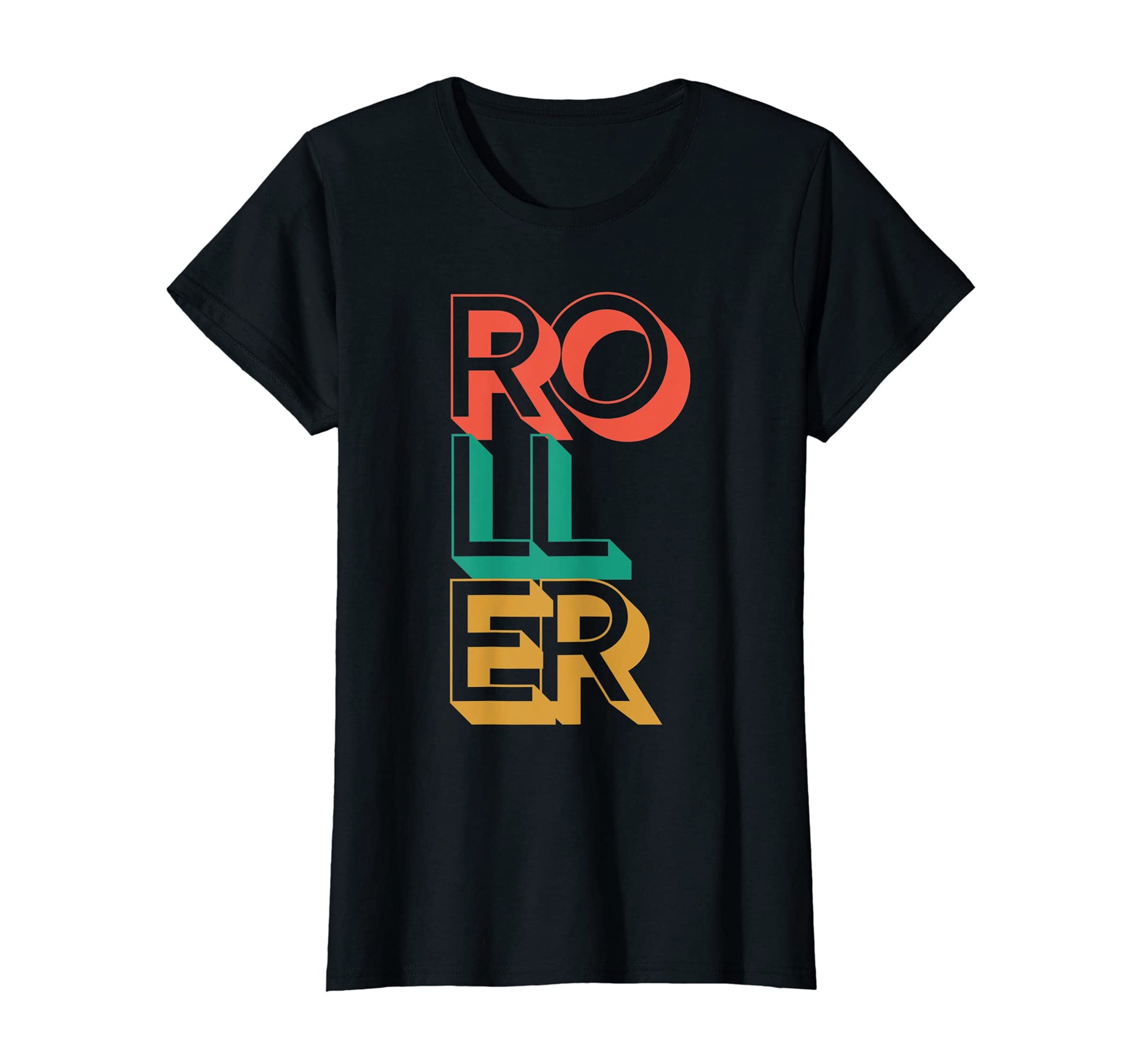 Womens Roller Skater Skating Skates T-Shirt - Aesthetic Graphic for Adults - T-Shirt, Sweatshirt, Hoodie