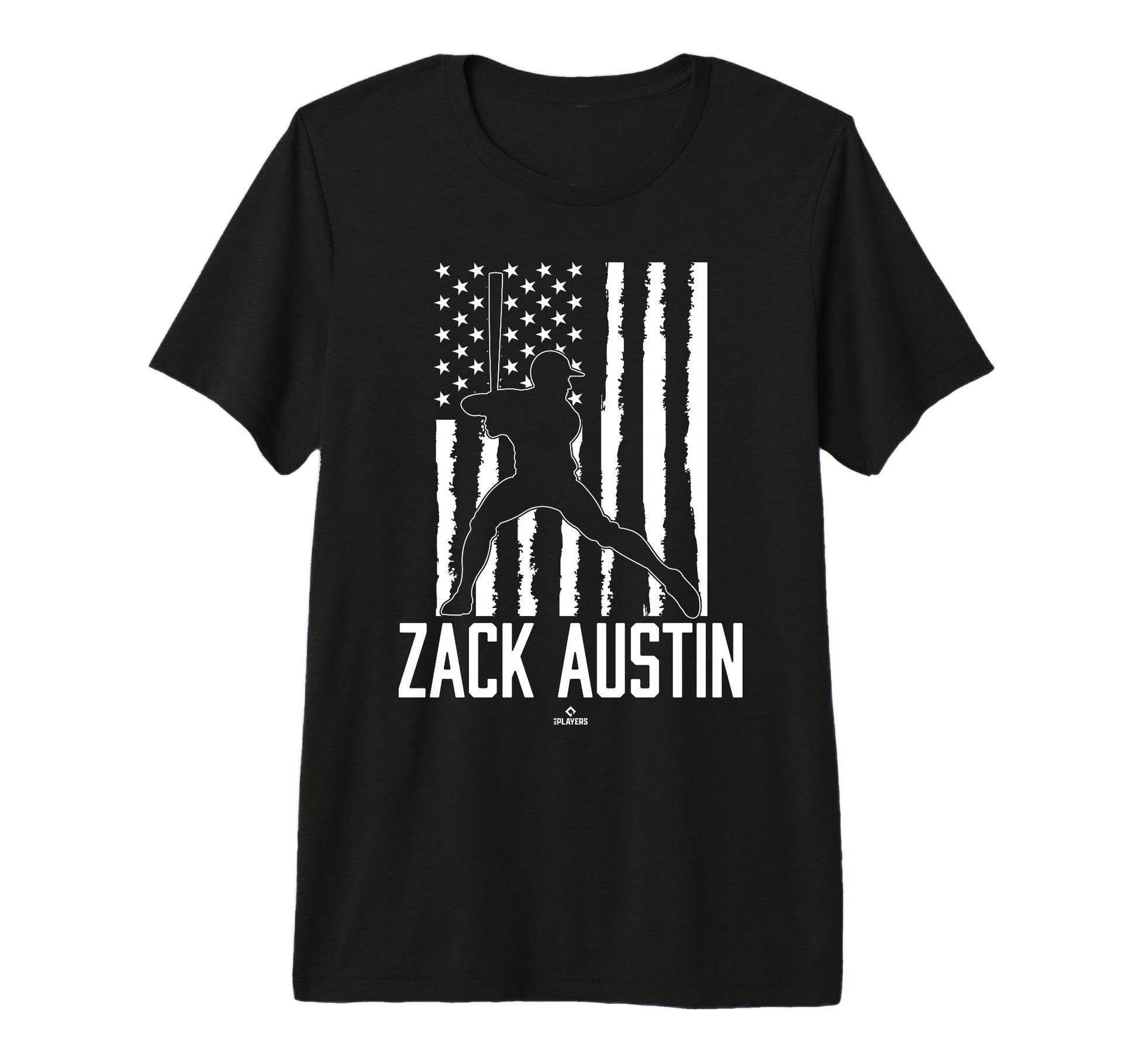Distressed Flag Swing Zack Austin T-Shirt - Trendy Graphic Men Women - T-Shirt, Sweatshirt, Hoodie
