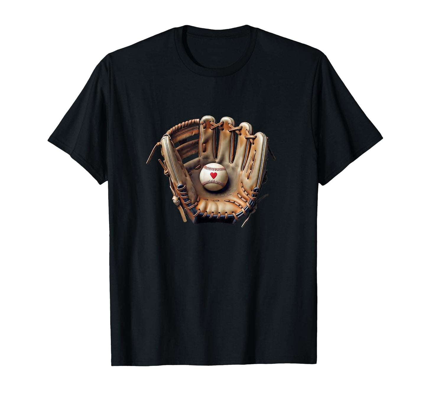 Baseball Glove Ball Game Pitcher T-Shirt - Graphic Print for Adults - T-Shirt, Sweatshirt, Hoodie