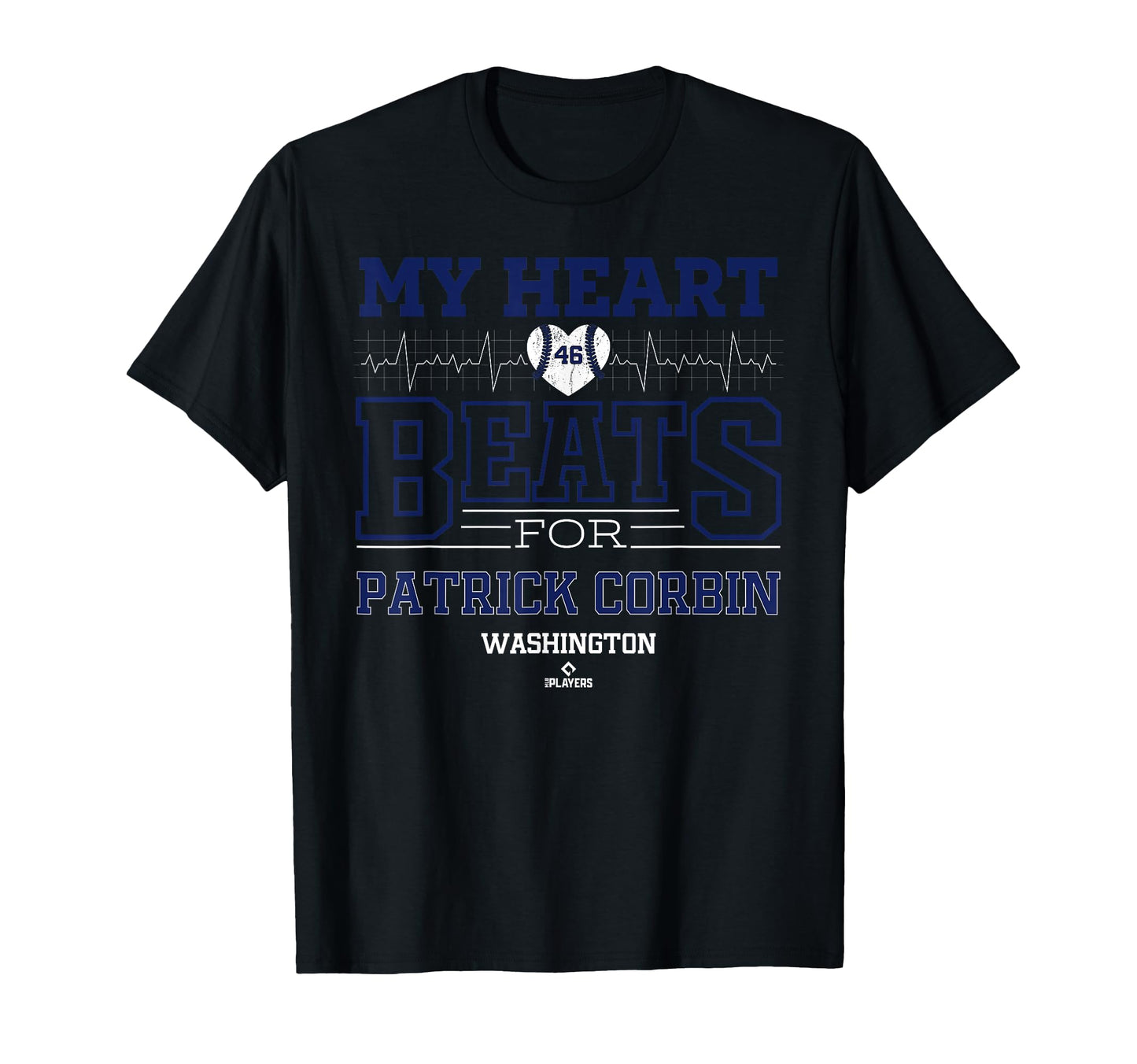 My Heart Beats Patrick Corbin T-Shirt - Unique Graphic for Adults - T-Shirt, Sweatshirt, Hoodie