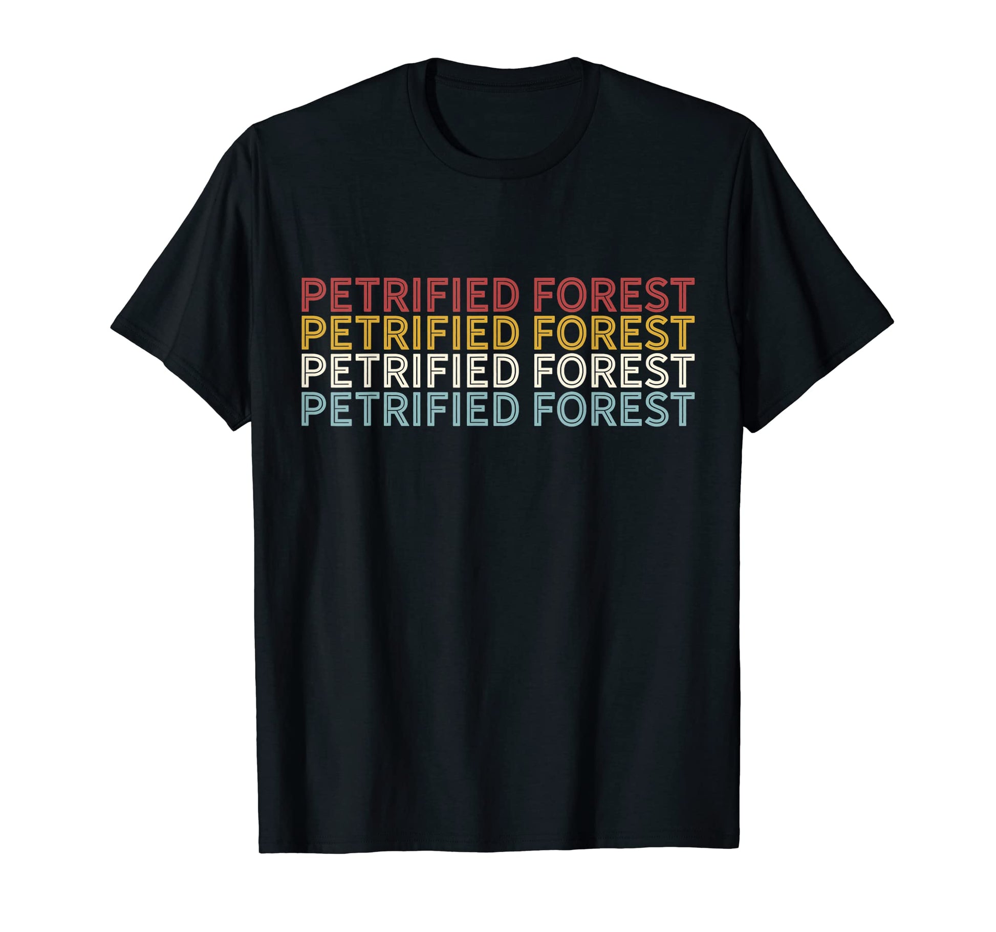 70S Usa Petrified Forest T-Shirt - Casual Everyday Wear for Adults - T-Shirt, Sweatshirt, Hoodie