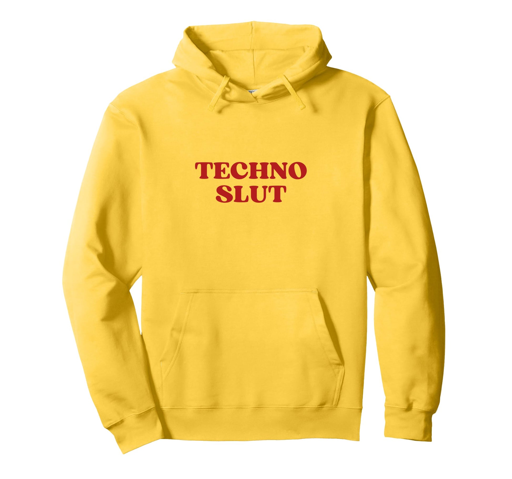 Techno Slut Y2K Aesthetic Hoodie - Novelty Apparel Unisex - T-Shirt, Sweatshirt, Hoodie