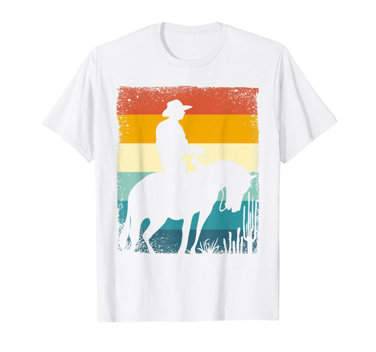 Rodeo Country Western Horseback T-Shirt - Fun Novelty Design Men Women - T-Shirt, Sweatshirt, Hoodie
