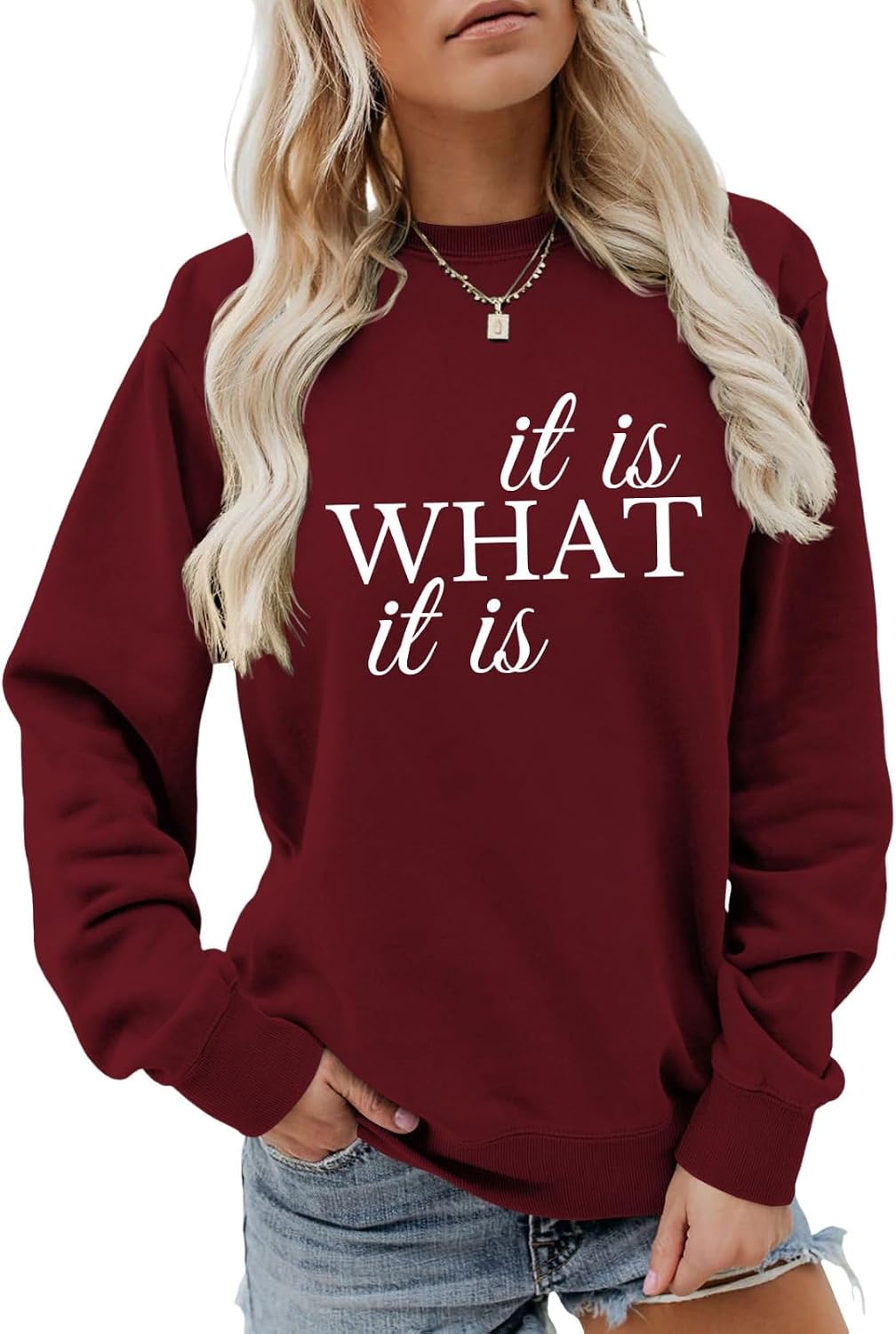 It is What Funny Sayings Women Gift Motivational - Adult & Kids T-Shirts, Sweatshirts & Hoodies apparel design preview 1